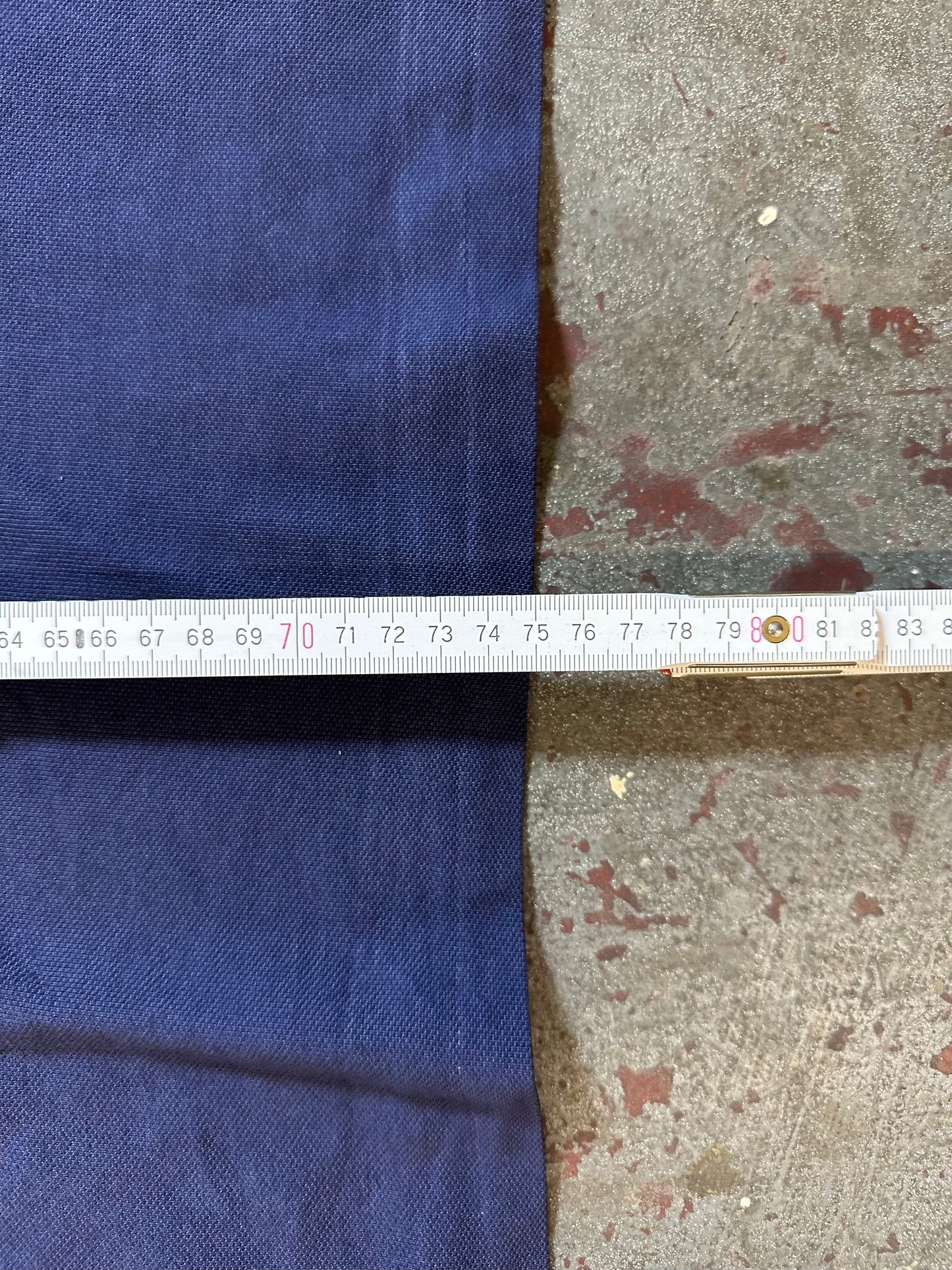 #07 Ralph Lauren Navy Polo with Crest and Diagonal Stripe (XL)