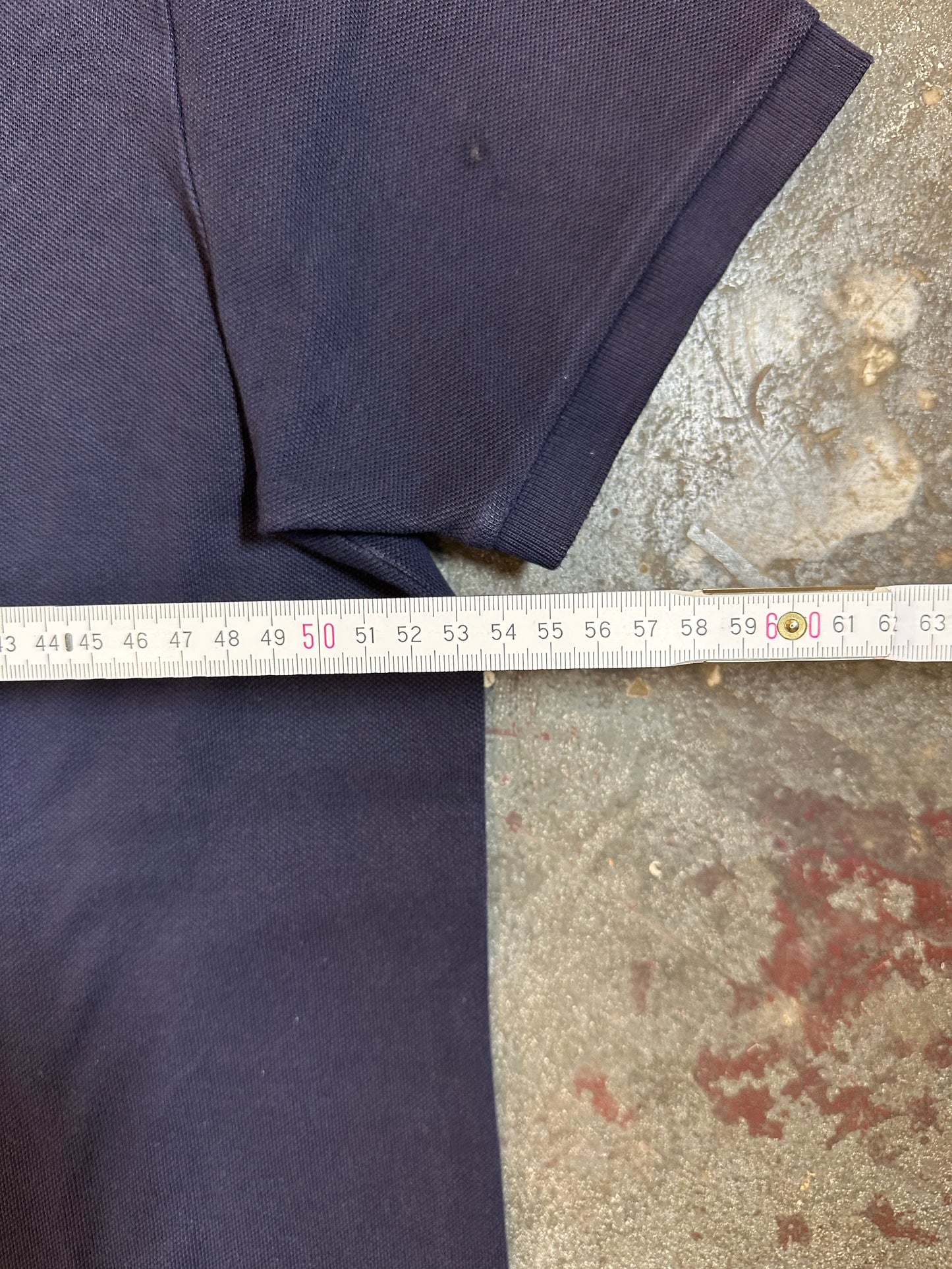 #07 Ralph Lauren Navy Polo (L)