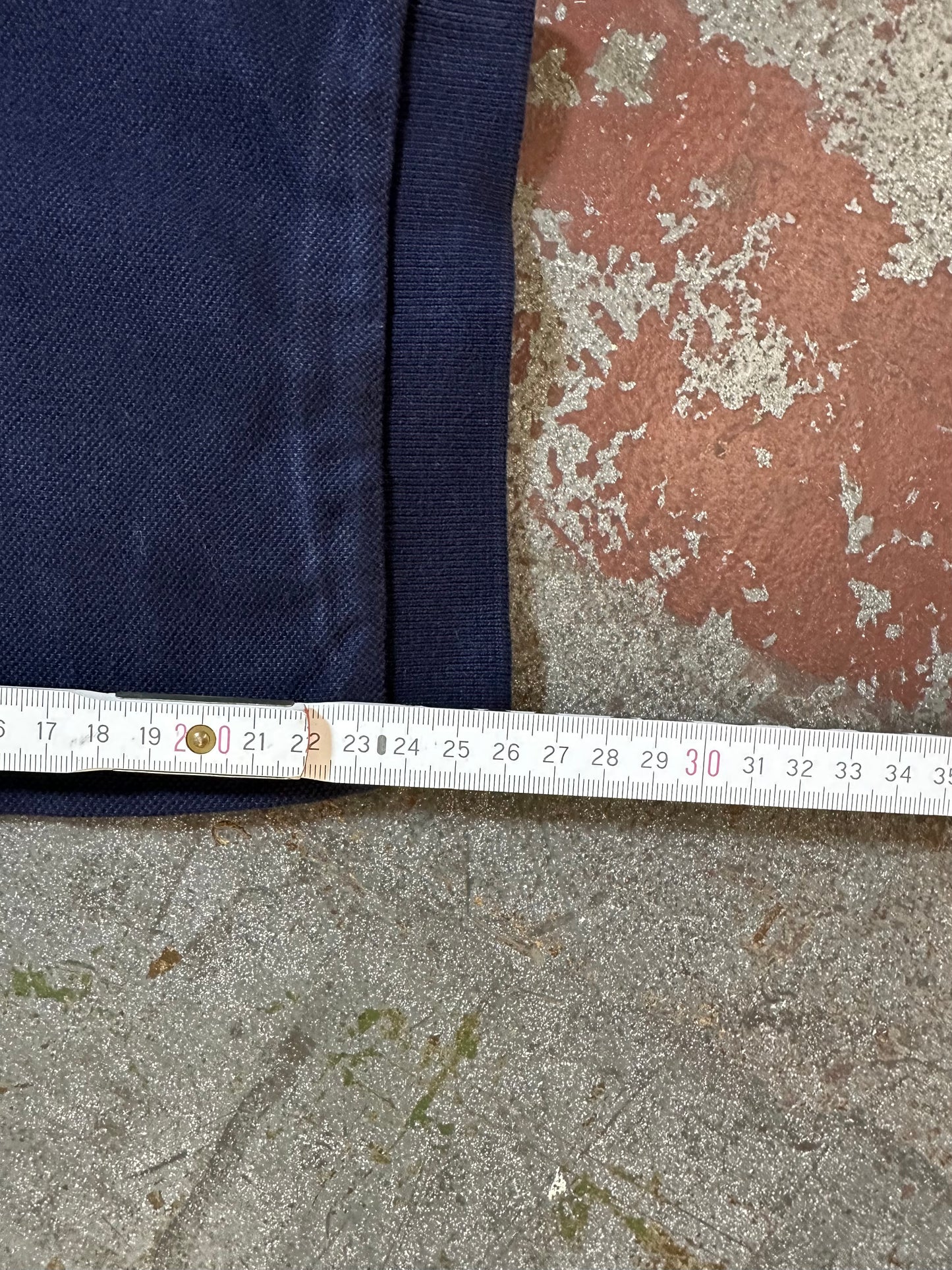 #06 Polo Ralph Lauren Poloshirt Dunkelblau Größe XL Vintage Y2K