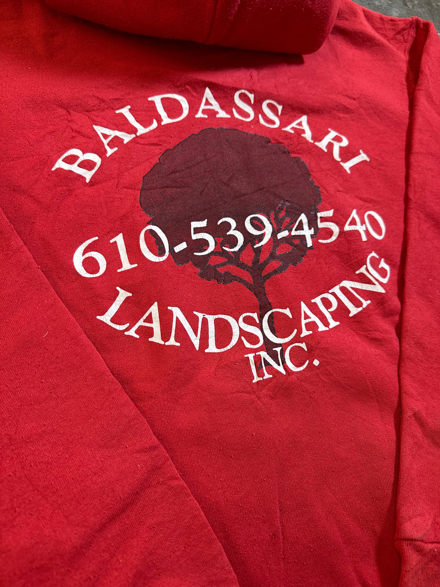 Russell Hoodie Gr. L Kapuzenpullover Baldassari Landscaping Inc.
