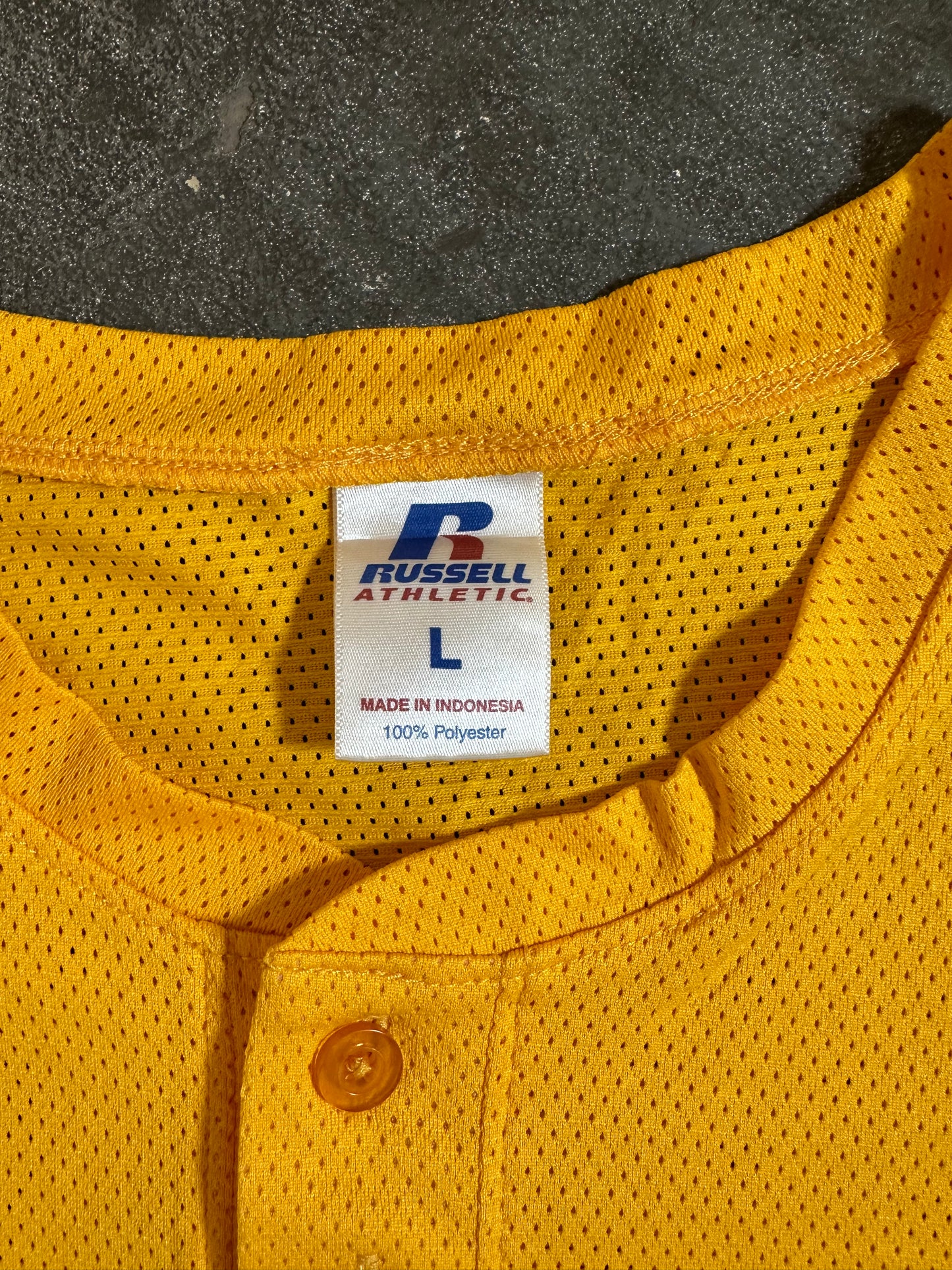 Russell Athletic Baseball Jersey Walled Lake Cougars #4 Trikot Gr. L