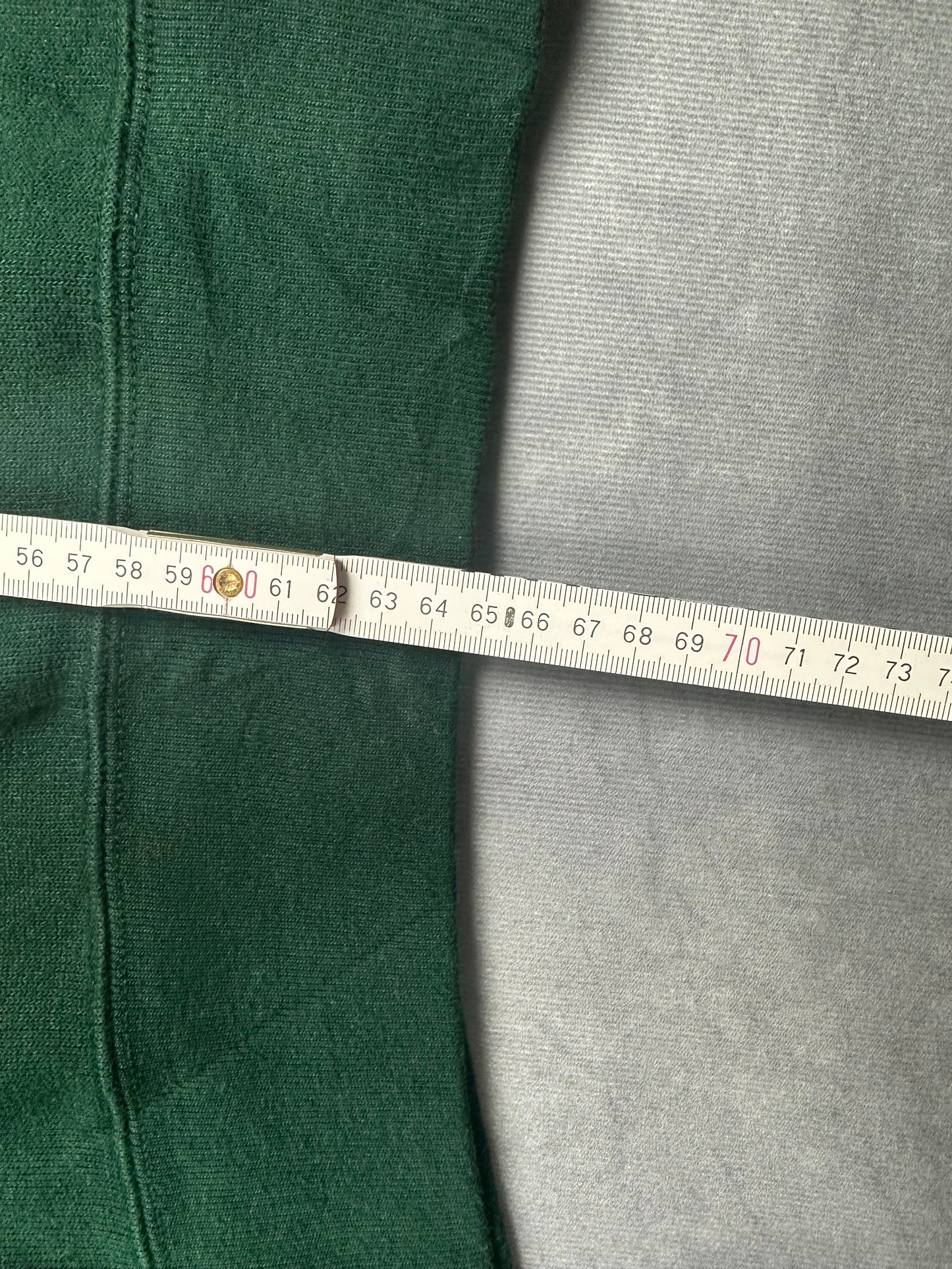 Polo Ralph Lauren Strickpullover Schalkragen grün Gr. S Herren Vintage