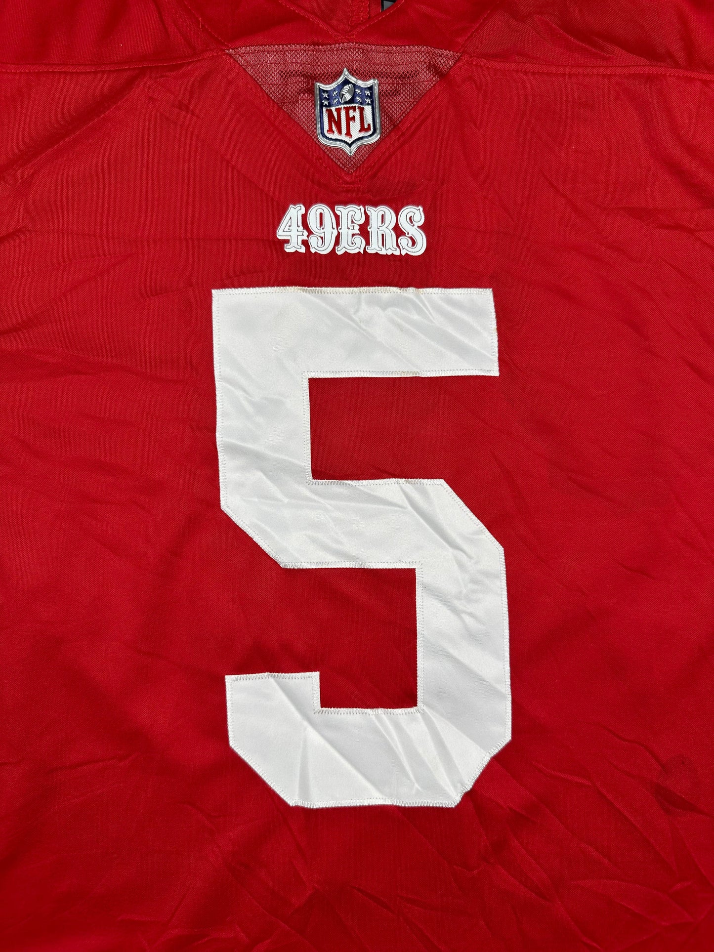 Trey Lance #5 San Francisco 49ers Nike NFL Jersey Trikot - Red XL
