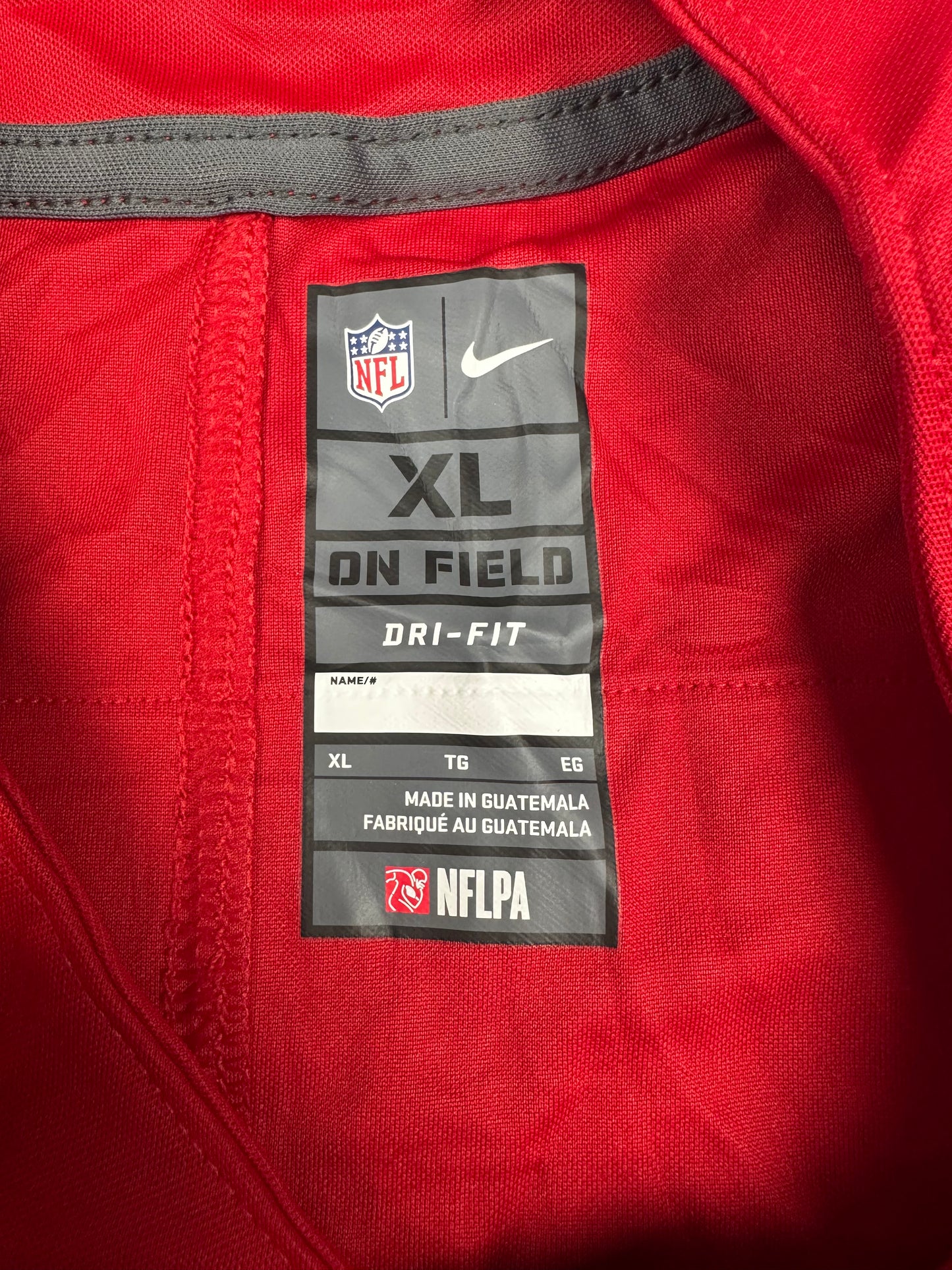 Trey Lance #5 San Francisco 49ers Nike NFL Jersey Trikot - Red XL