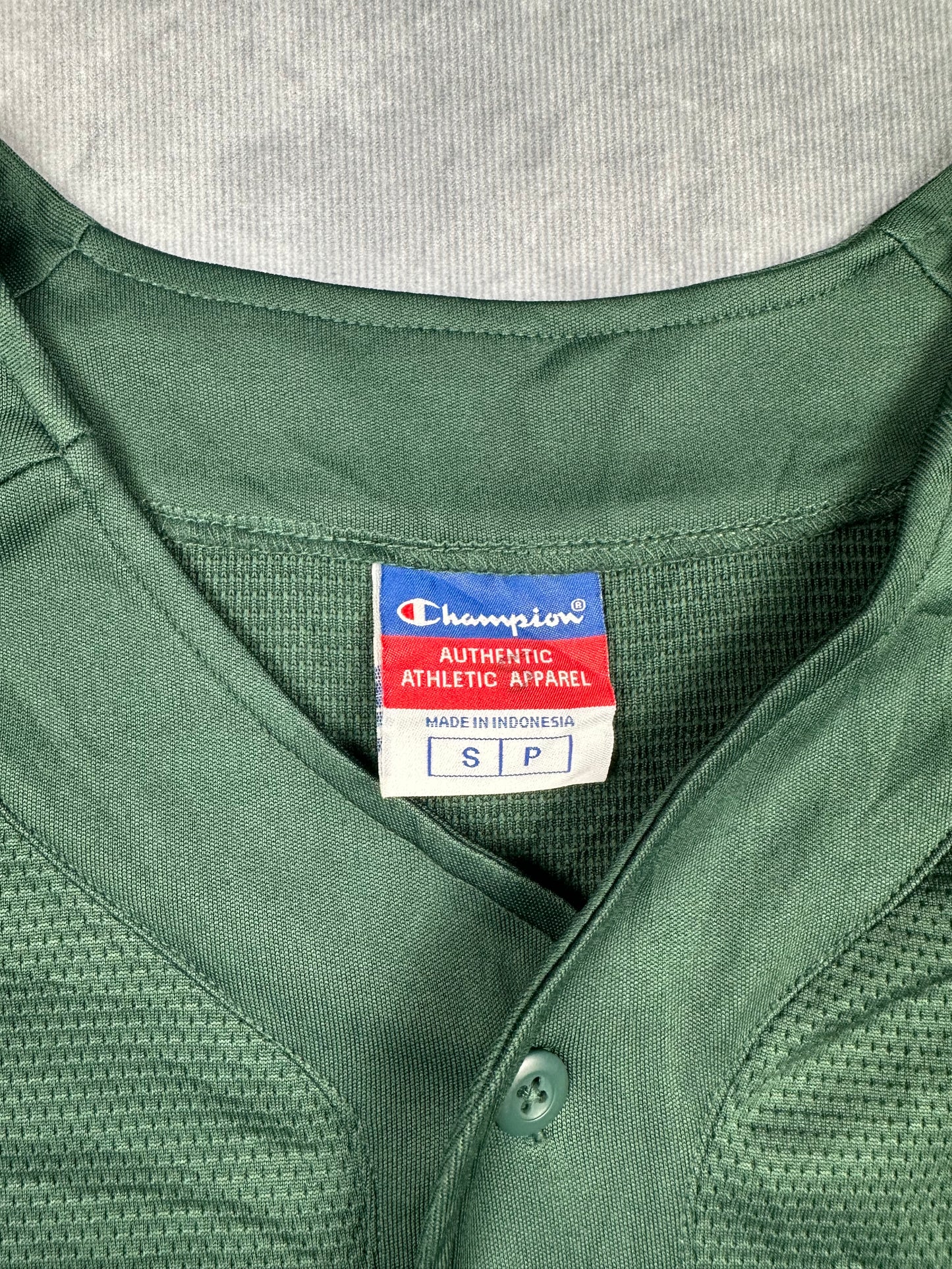 Champion Athletic Baseball Jersey Trikot Gr. S Grün