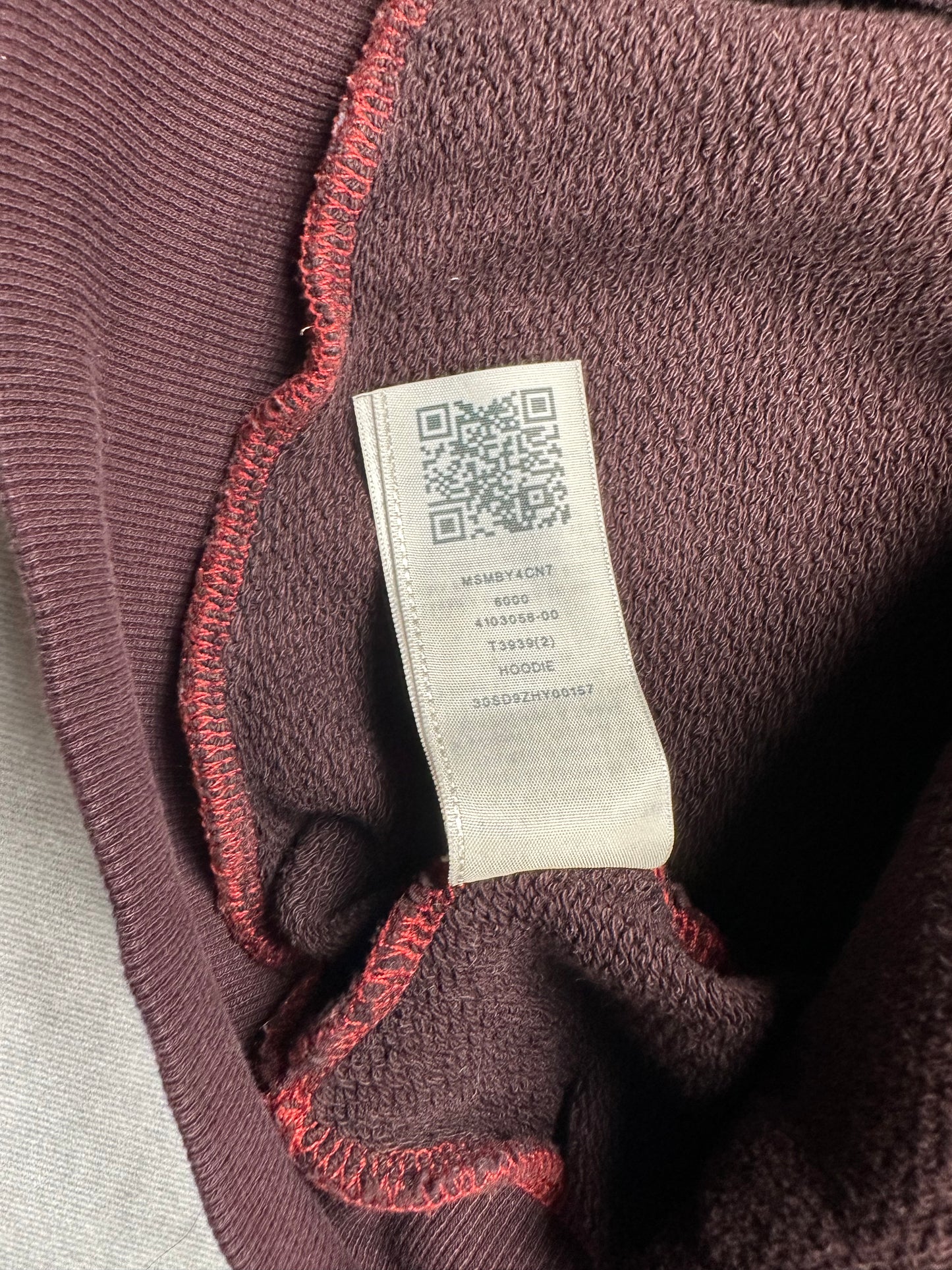 True Religion Zip Hoodie Zipper Rot Designer Größe L Frühling Sommer