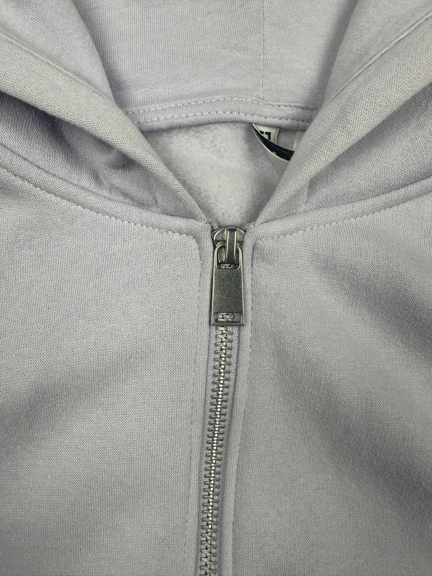 Sweatjacke / Trainingsjacke / Kapuzenjacke kurz Damen Gr. M Flieder