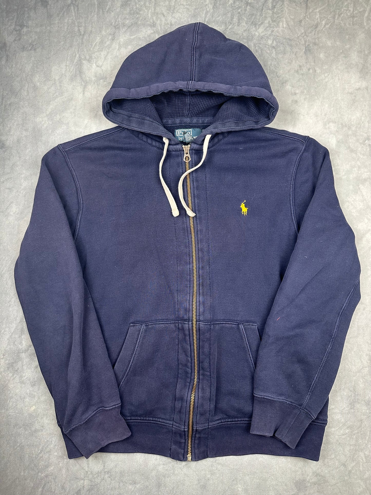 #03 Polo Ralph Lauren Sweatjacke Herren Gr. L Blau Kapuzenjacke