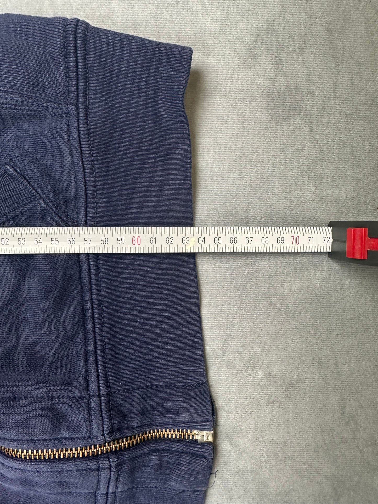 Polo Ralph Lauren Sweatjacke Herren Gr. L Blau Kapuzenjacke Vintage Y2K