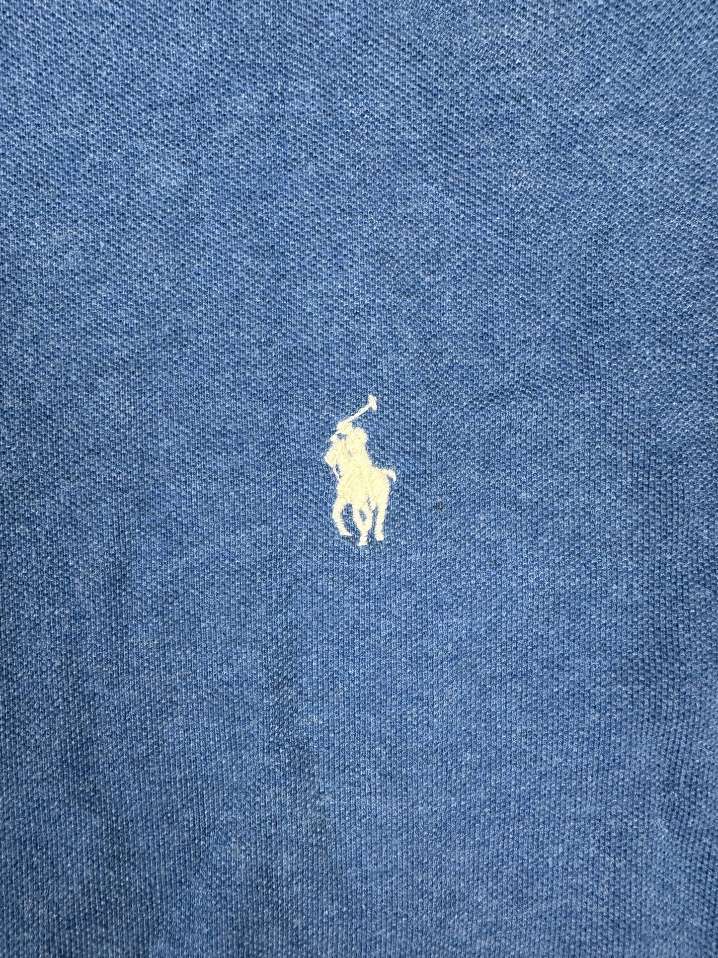 POLO Ralph Lauren Long Sleeve Pullover Größe XL Langarmshirt Blau Vintage Y2K