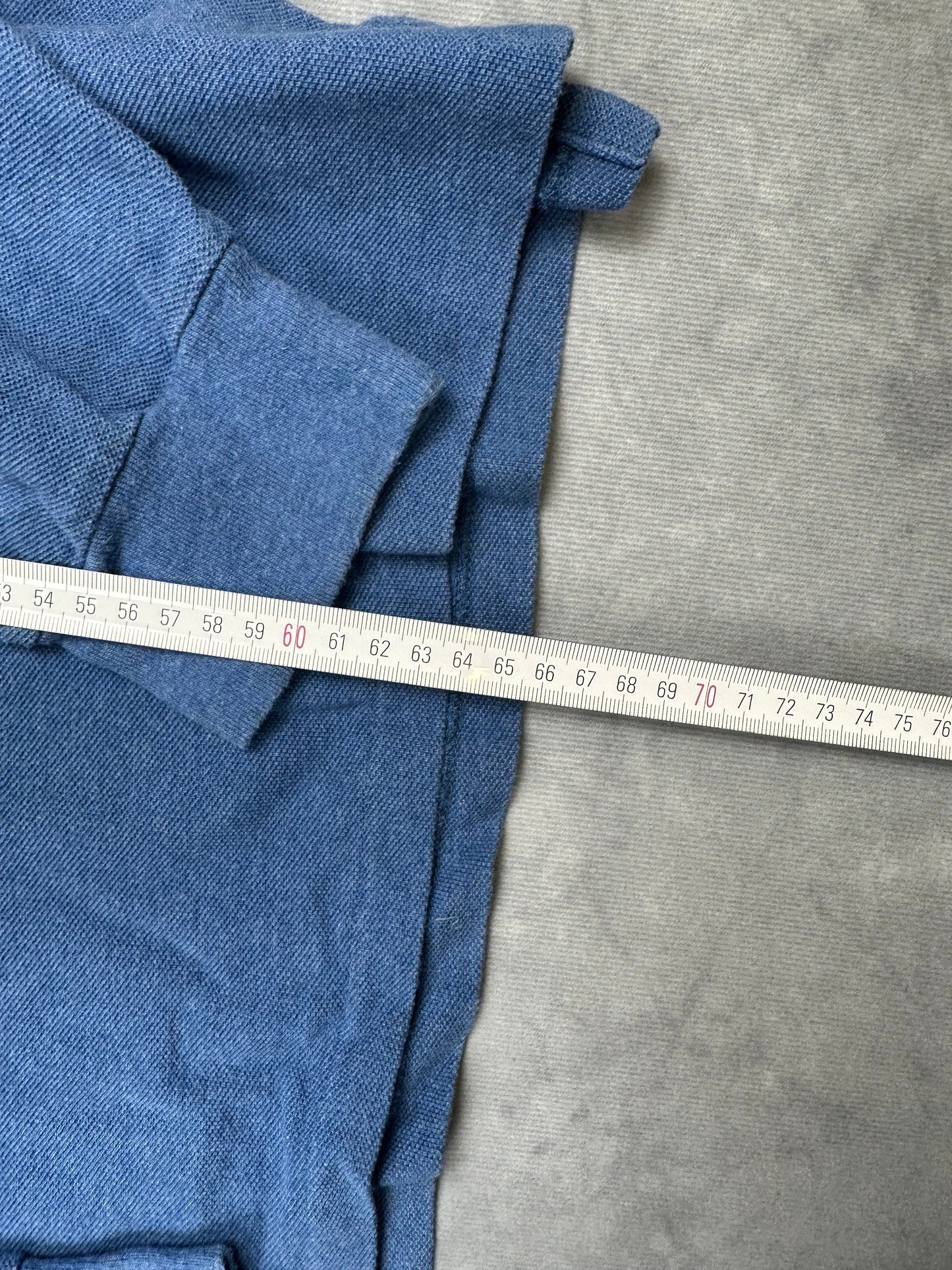 POLO Ralph Lauren Long Sleeve Pullover Größe XL Langarmshirt Blau Vintage Y2K