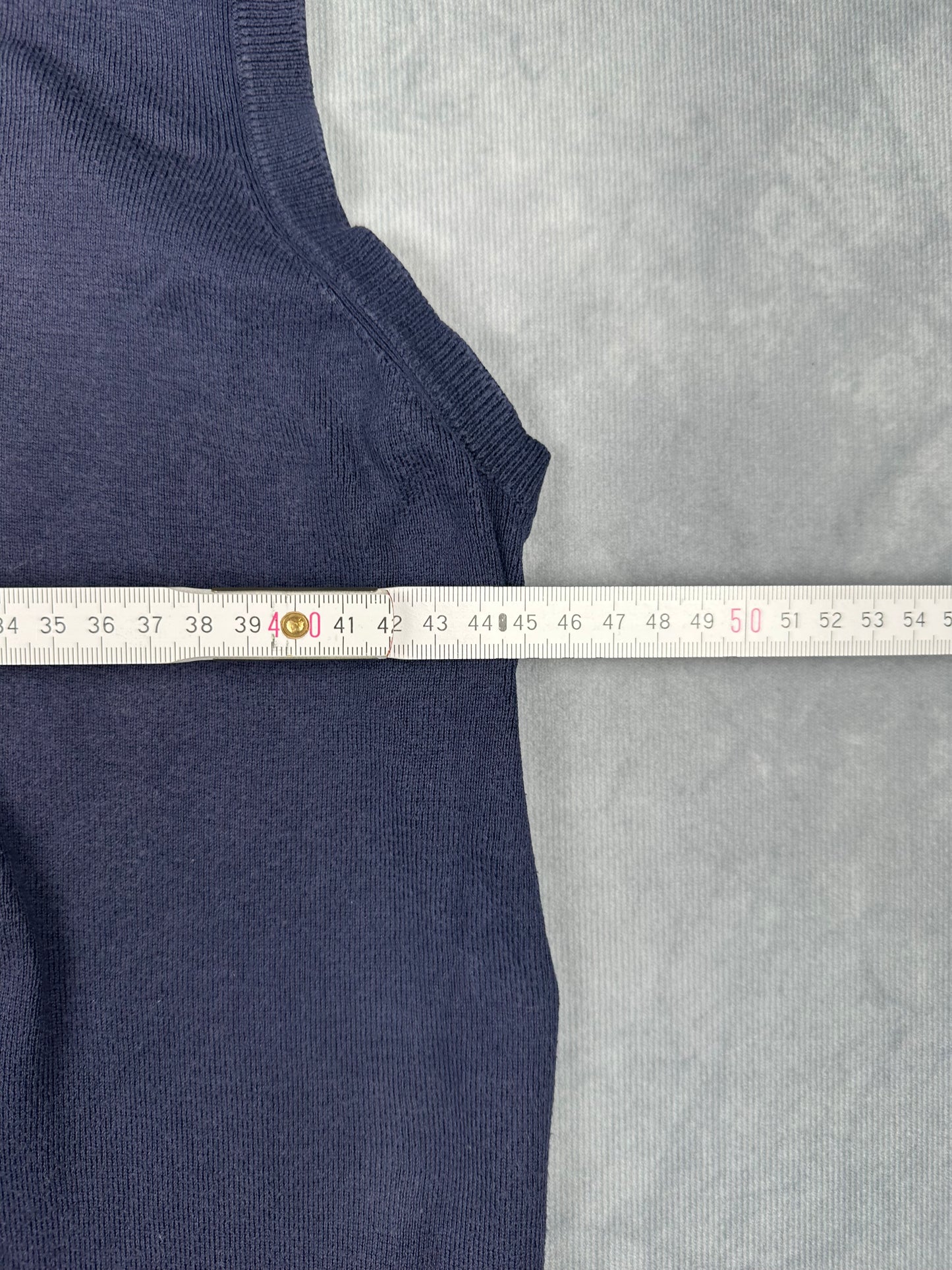 POLO Ralph Lauren Pullunder Weste blau Gr. M Vintage Y2K