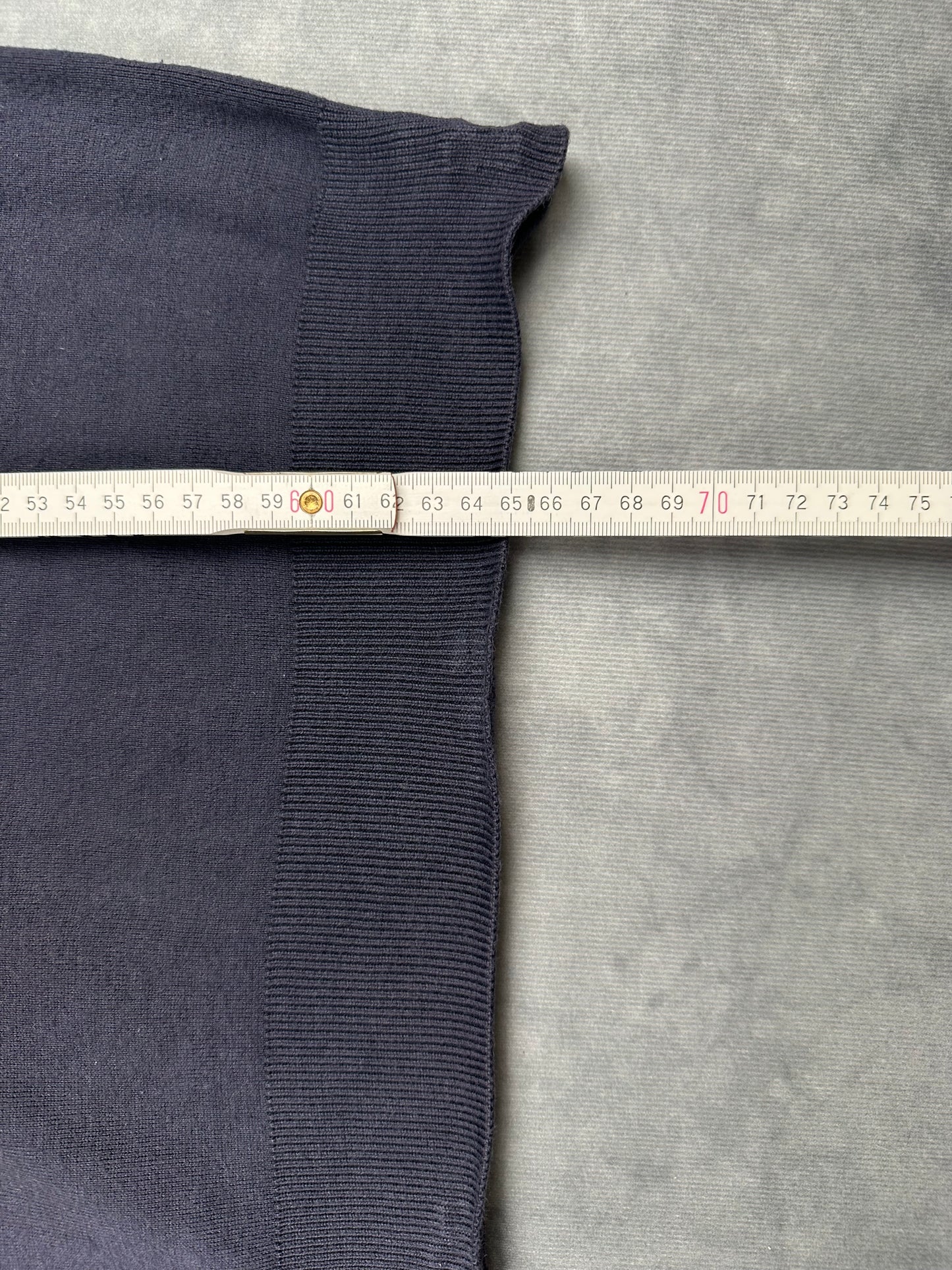 POLO Ralph Lauren Strick Pullunder Weste blau Gr. L Vintage Y2K Tennis