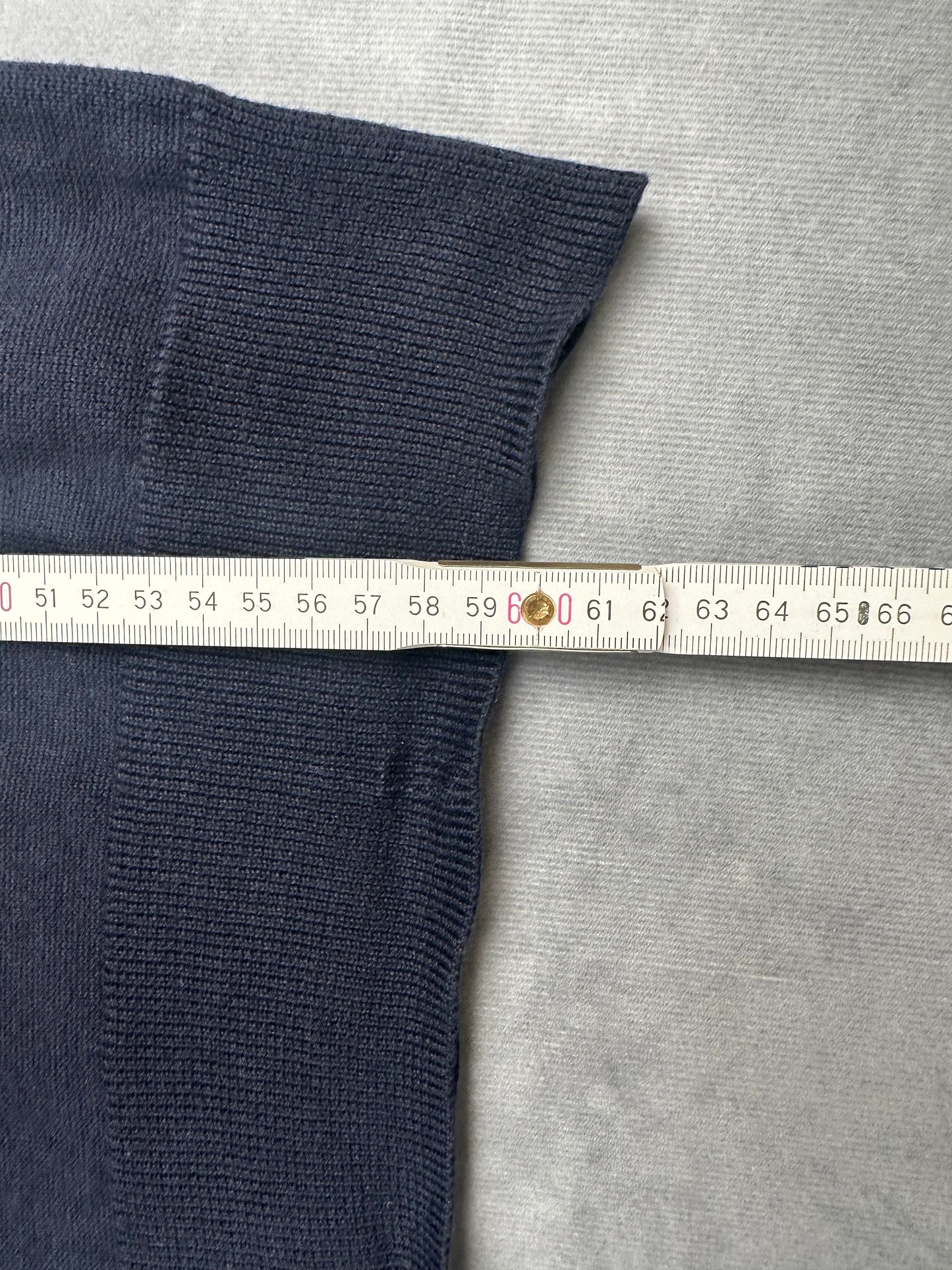 POLO Ralph Lauren Strick Pullunder Weste blau Kinder-Gr. L (152-158) Vintage