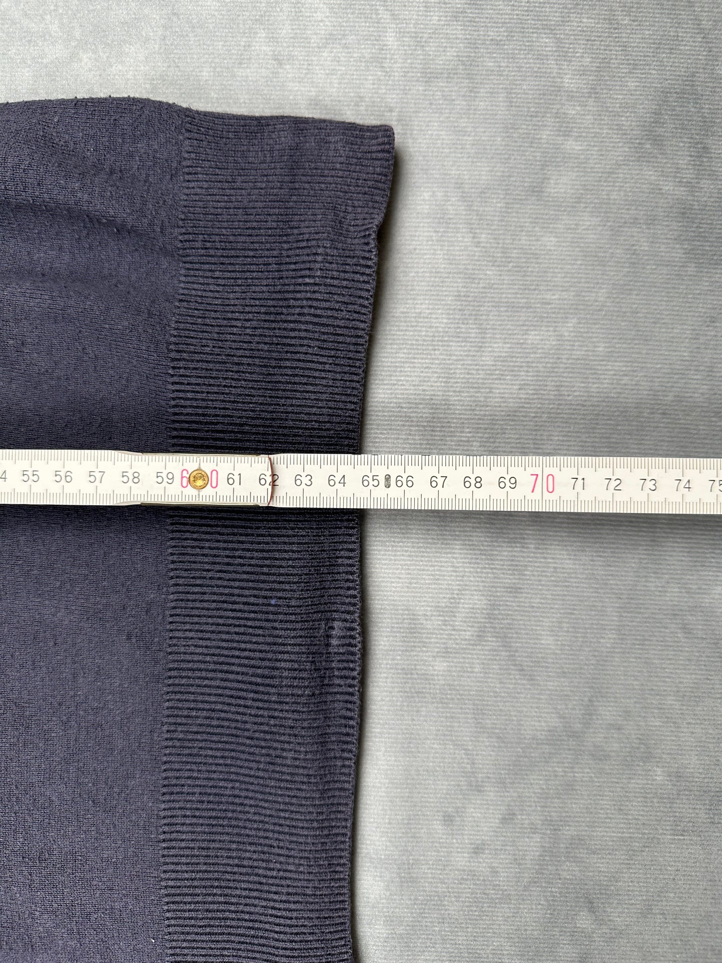 POLO Ralph Lauren Strick Pullunder Weste blau Gr. L Vintage Y2K Tennis