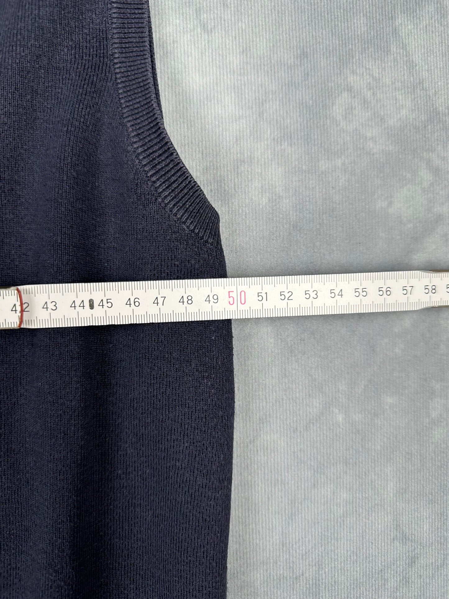 POLO Ralph Lauren Strick Pullunder Weste blau Gr. L Vintage Y2K Tennis