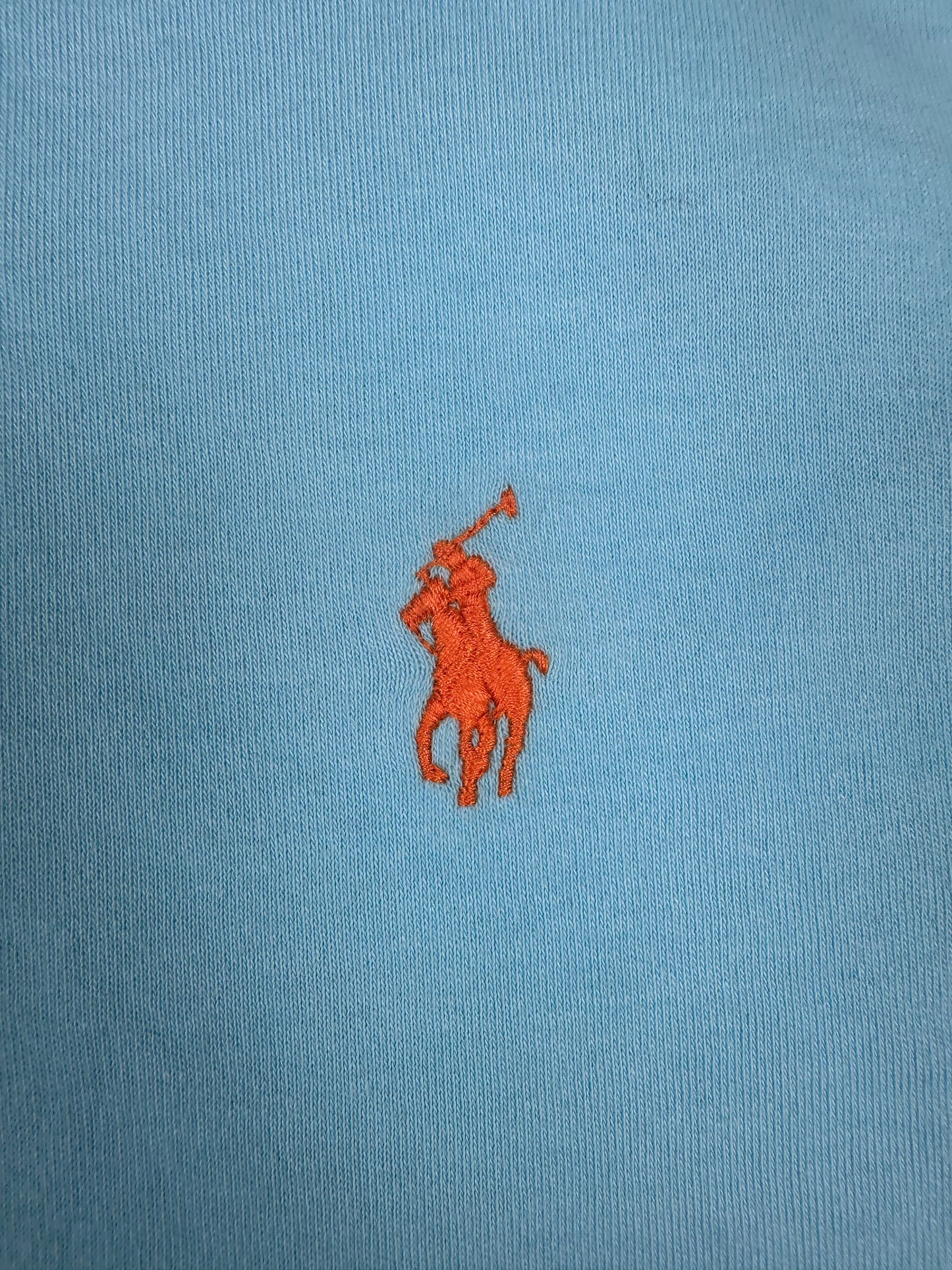 Polo Ralph Lauren Poloshirt T-Shirt Herren Gr. M Vintage Y2K Blau
