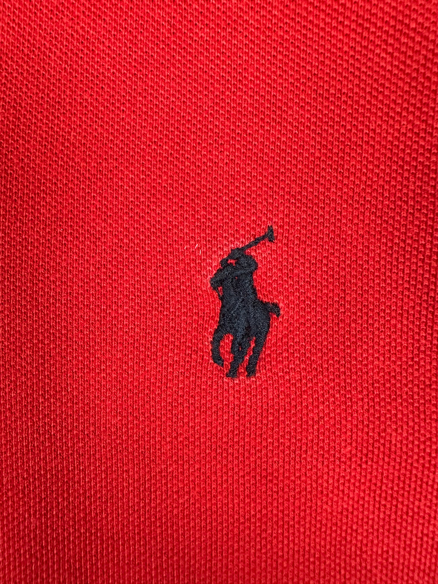 Polo Ralph Lauren Poloshirt T-Shirt Herren Gr. M Vintage Y2K Rot