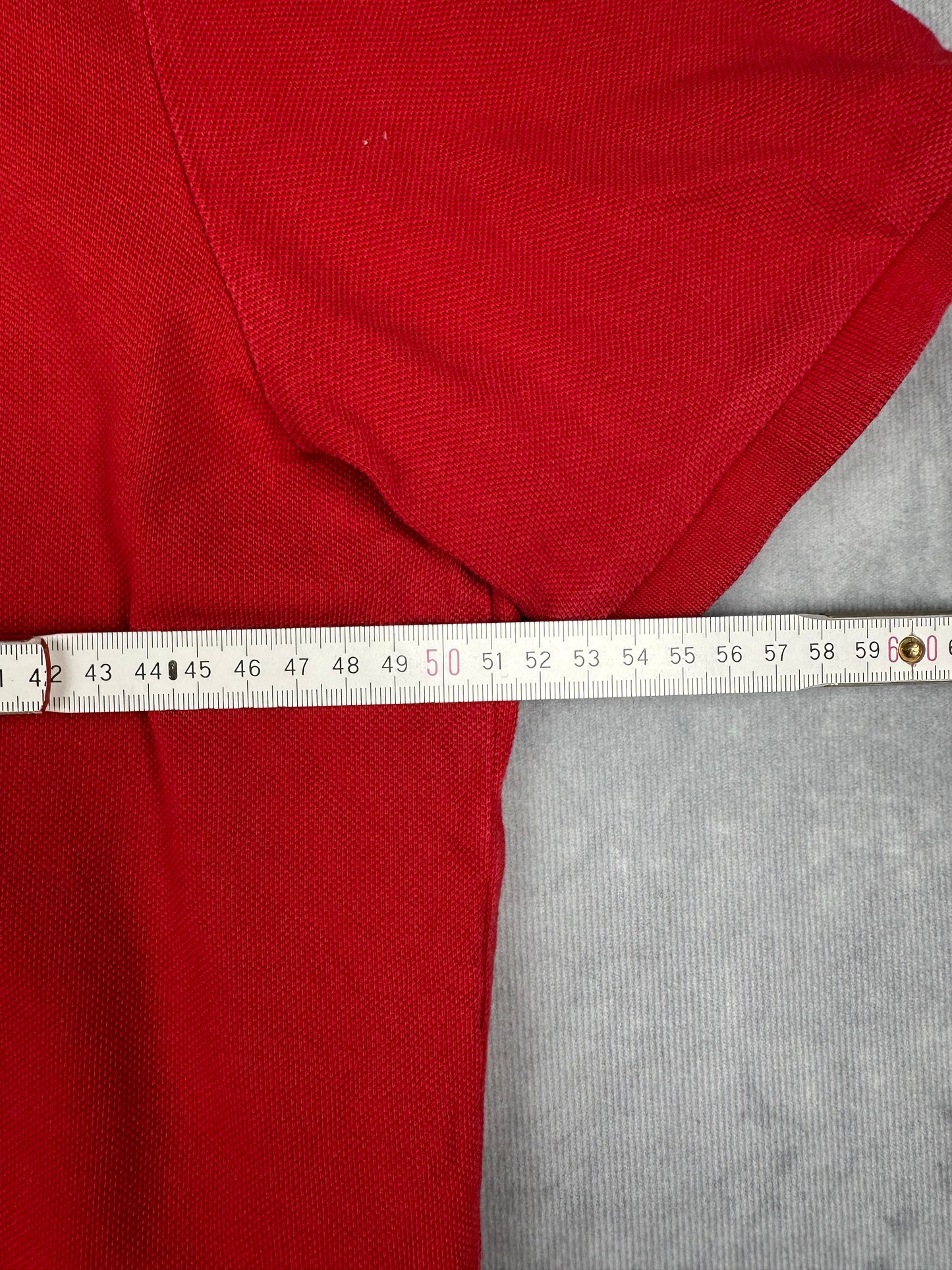 Polo Ralph Lauren Poloshirt T-Shirt Herren Gr. M Vintage Y2K Rot