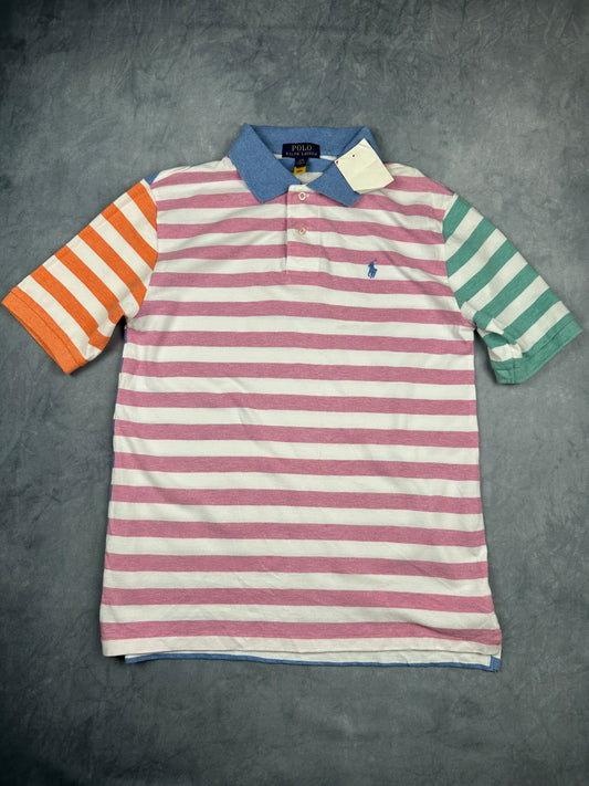 Polo Ralph Lauren Poloshirt T-Shirt gestreift Kinder-Gr. L (152/158) Vintage