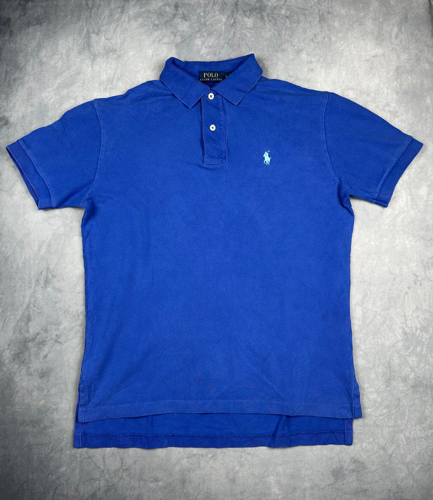 POLO Ralph Lauren Strick Pullunder Weste blau Gr. L Vintage Y2K Tennis