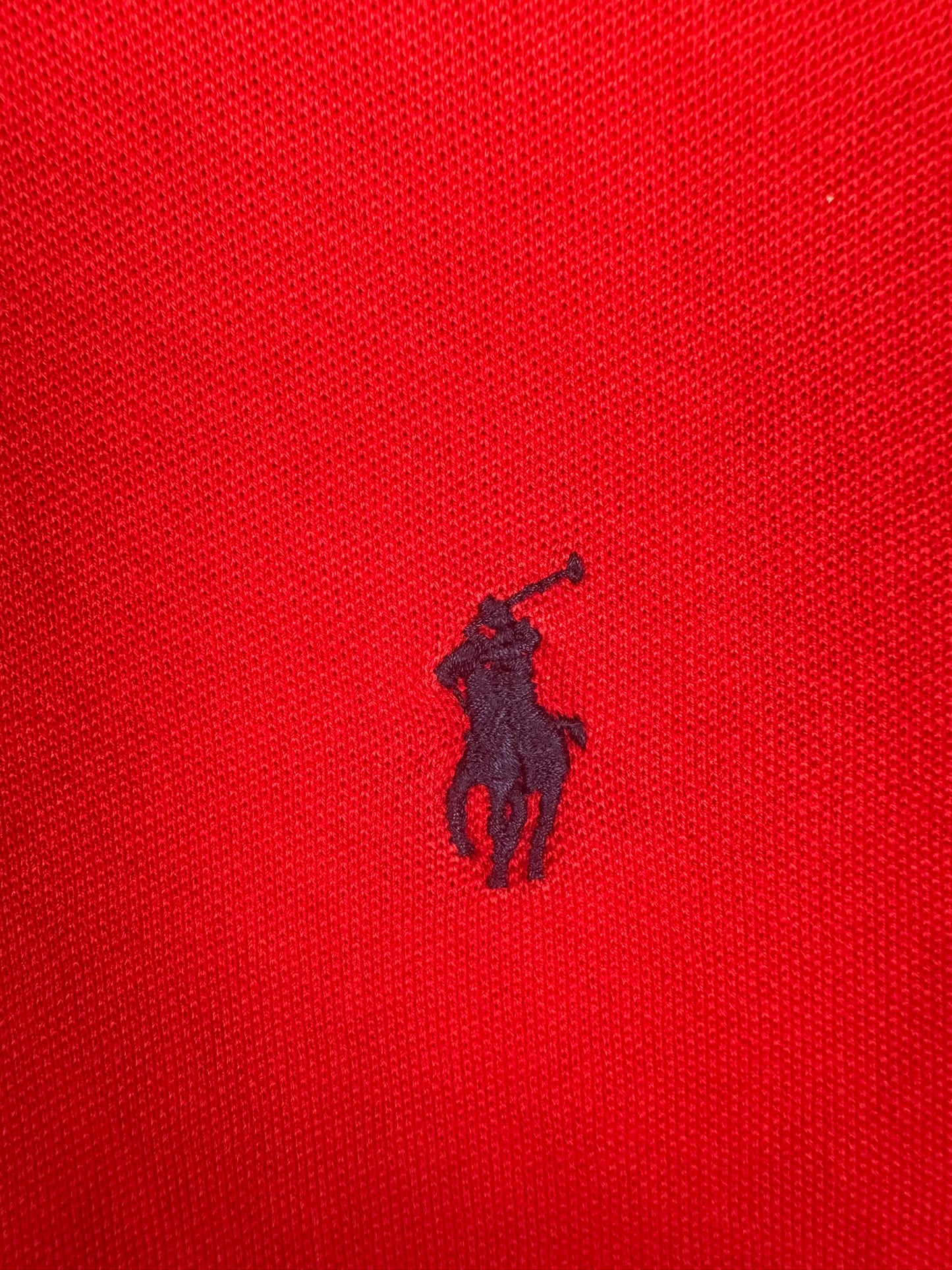 Polo Ralph Lauren Poloshirt T-Shirt Herren Gr. S Vintage Y2K rot
