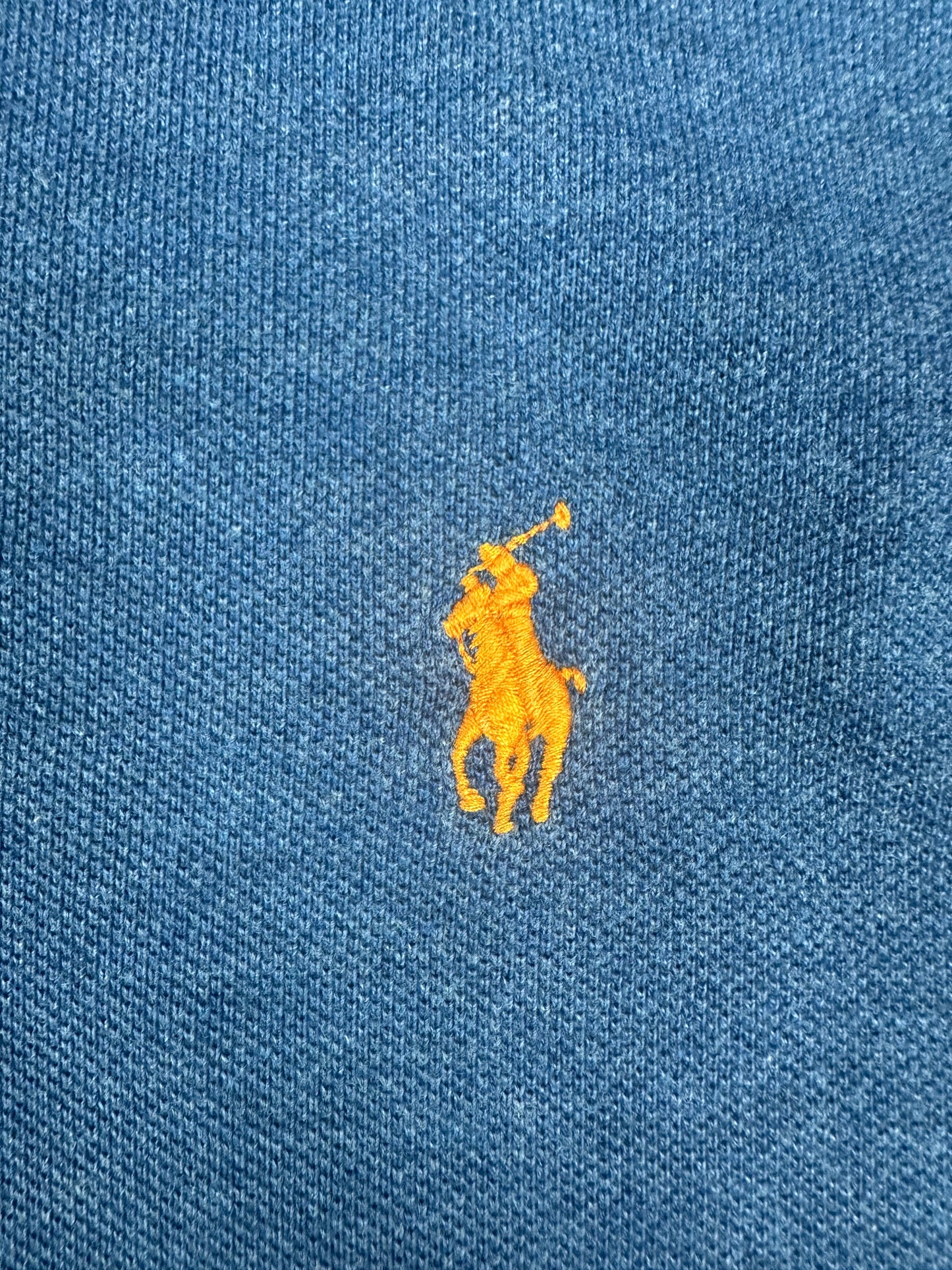 Polo Ralph Lauren Poloshirt T-Shirt Herren Gr. XL Vintage Y2K blau