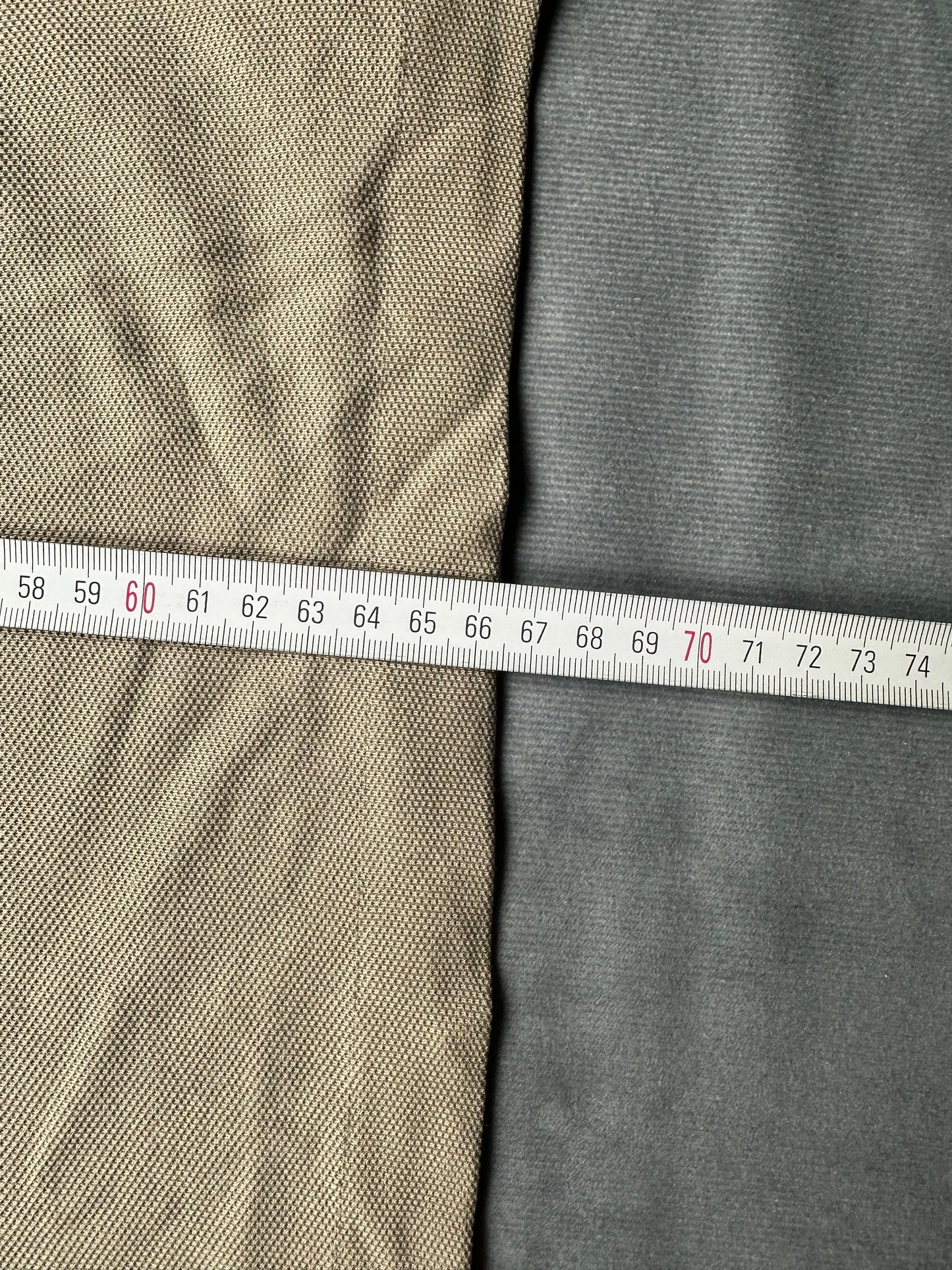 Lacoste Herren Poloshirt T-Shirt Gr. 3/S Vintage Y2K Sandfarben