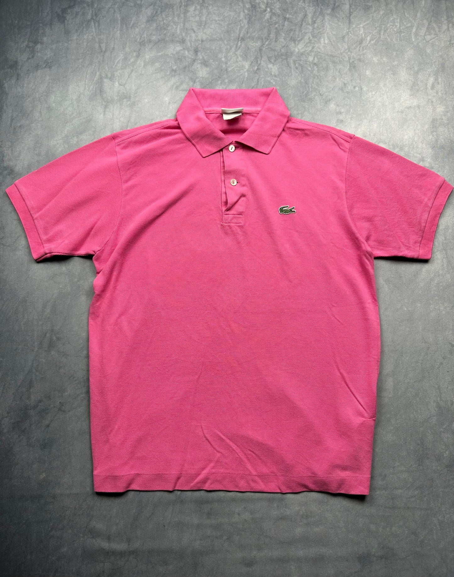 Lacoste Herren Poloshirt T-Shirt Gr. 4/M Vintage Y2K pink
