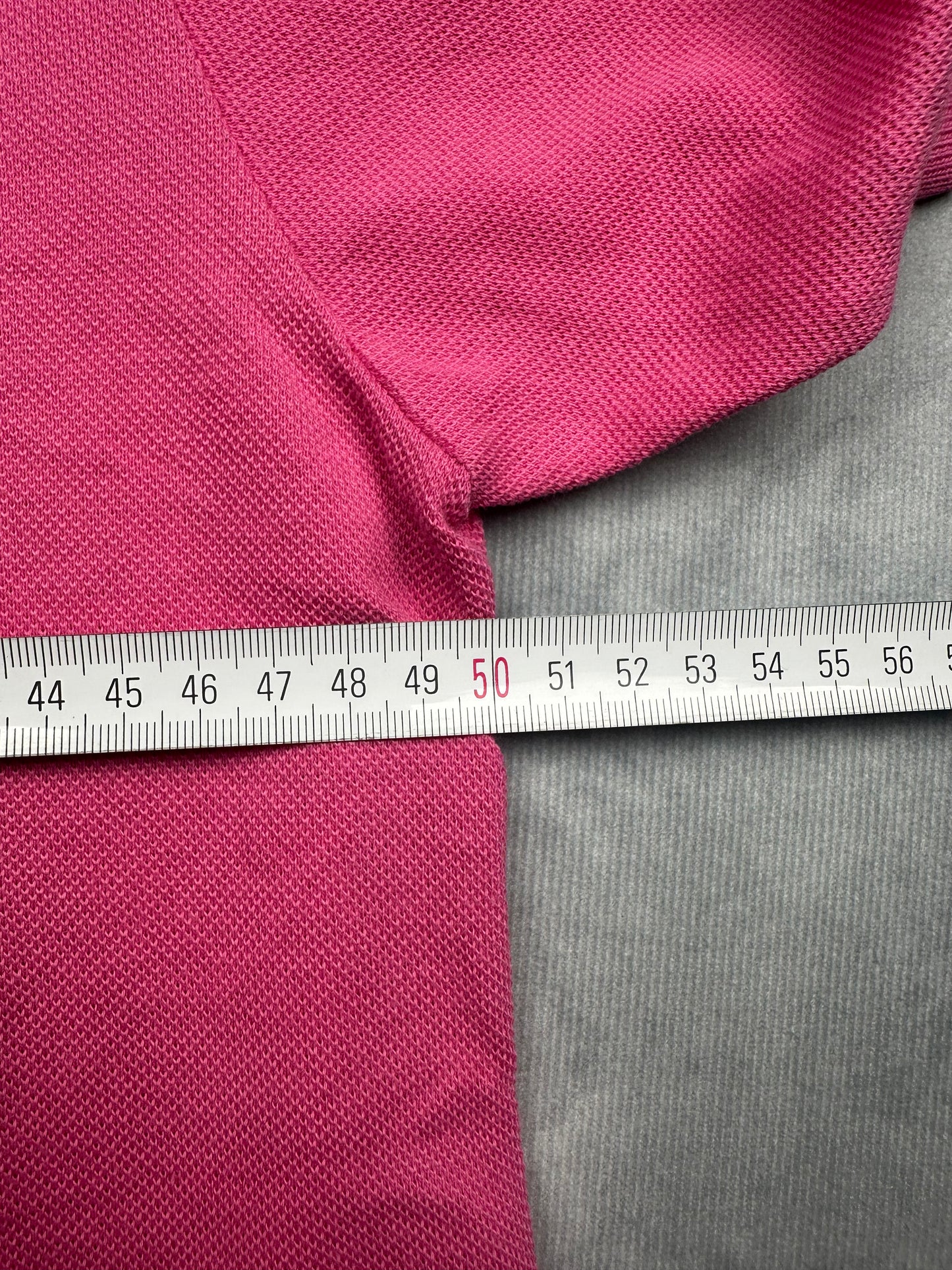 Lacoste Herren Poloshirt T-Shirt Gr. 4/M Vintage Y2K pink