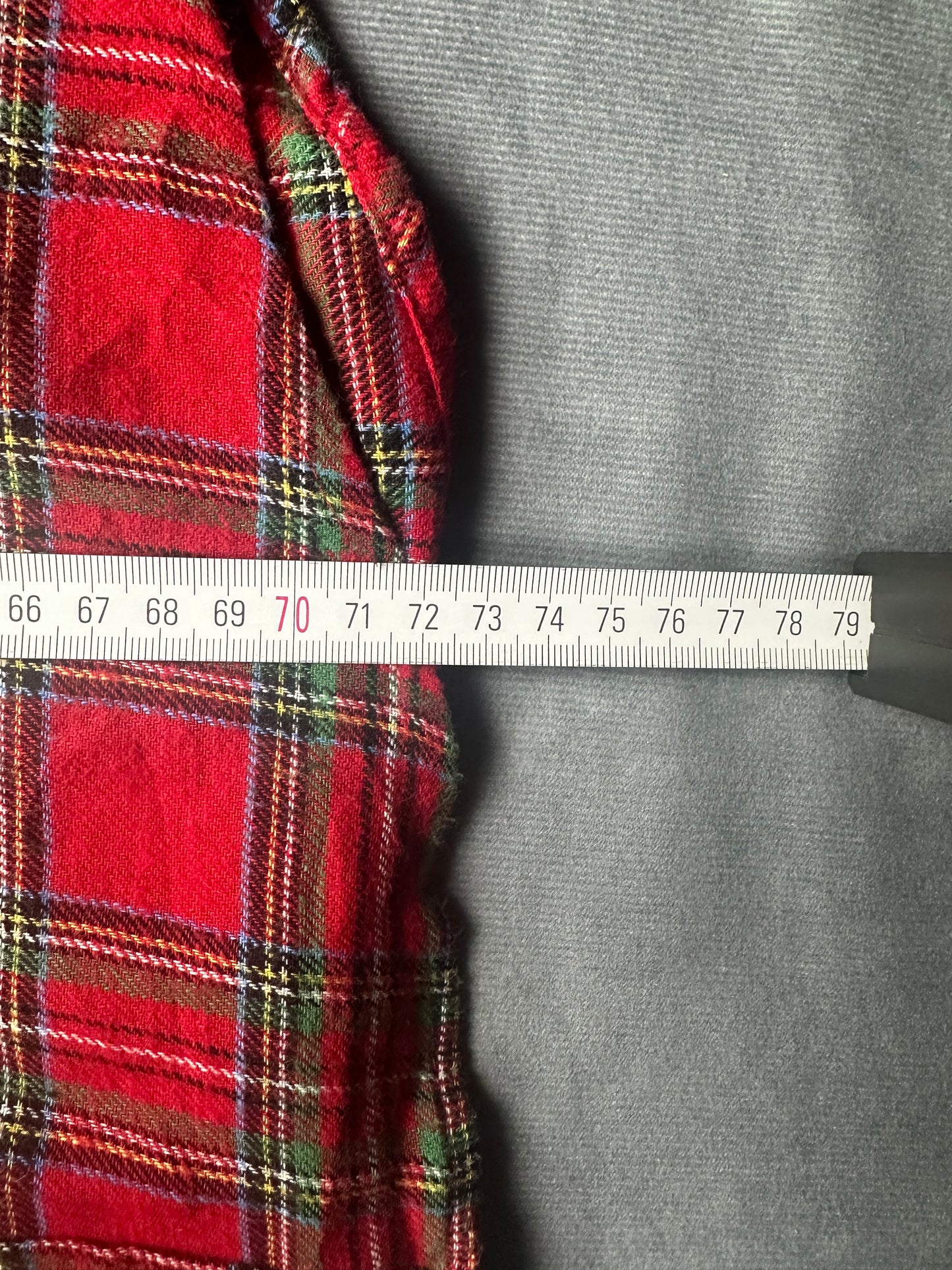 Vintage Y2K John Ashford Flanell Hemd kariert Größe M