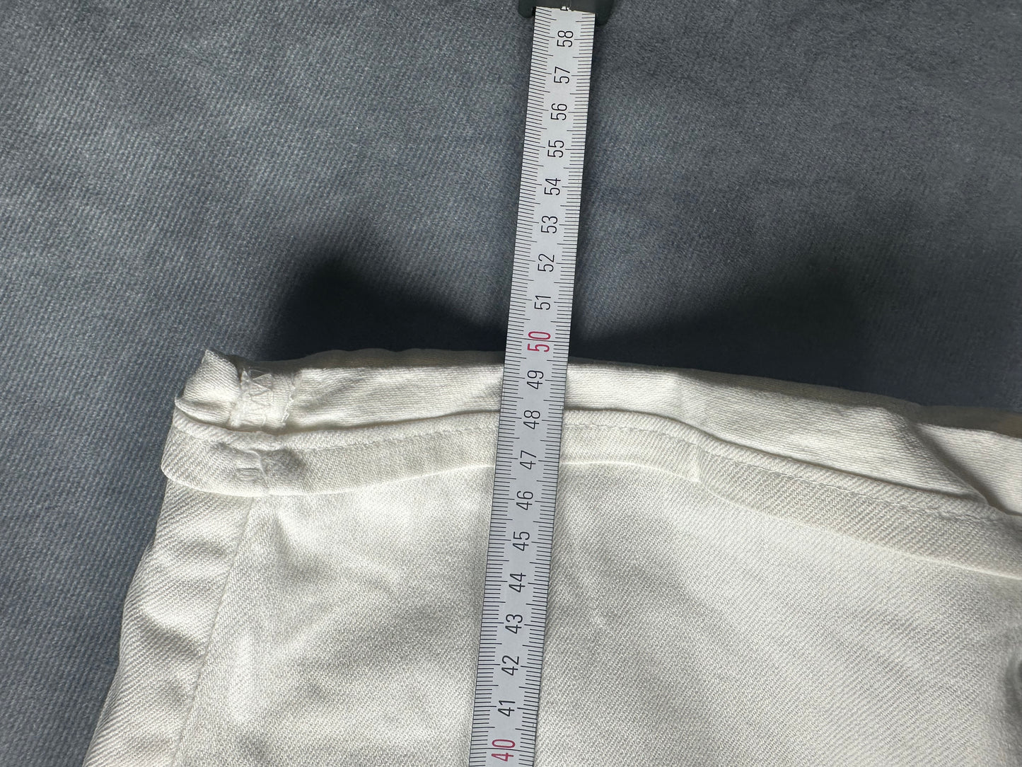 Denizen Levi's Damen Jeans Shorts W32 weiß kurze Hose Modern Skinny Denim