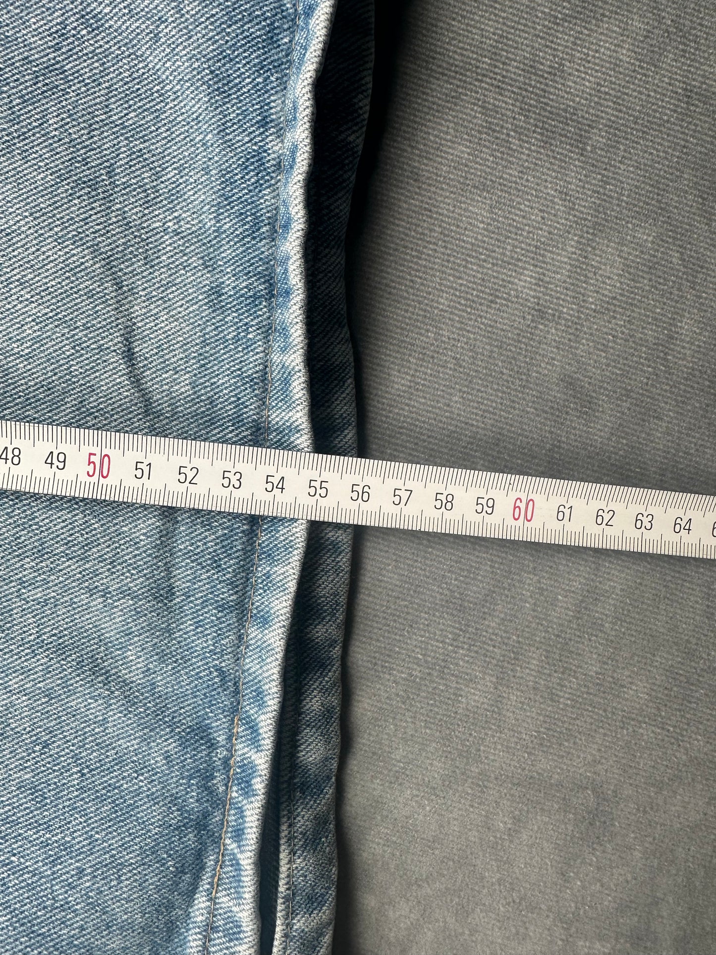 Vintage Wrangler Herren Jeans Shorts Gr. W38 Blau Kurze Hose Relaxed Retro Denim