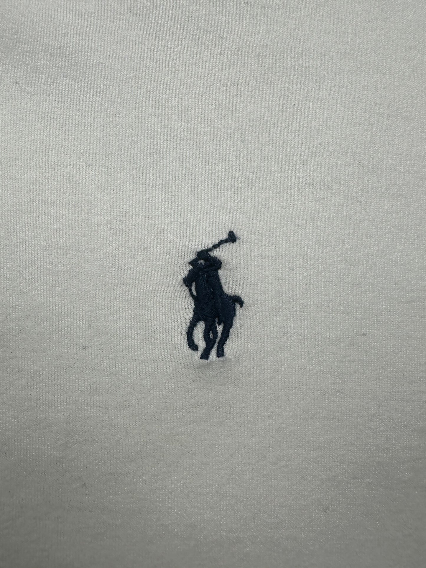 Polo Ralph Lauren Poloshirt T-Shirt Herren Gr. L Vintage Y2K Weiß