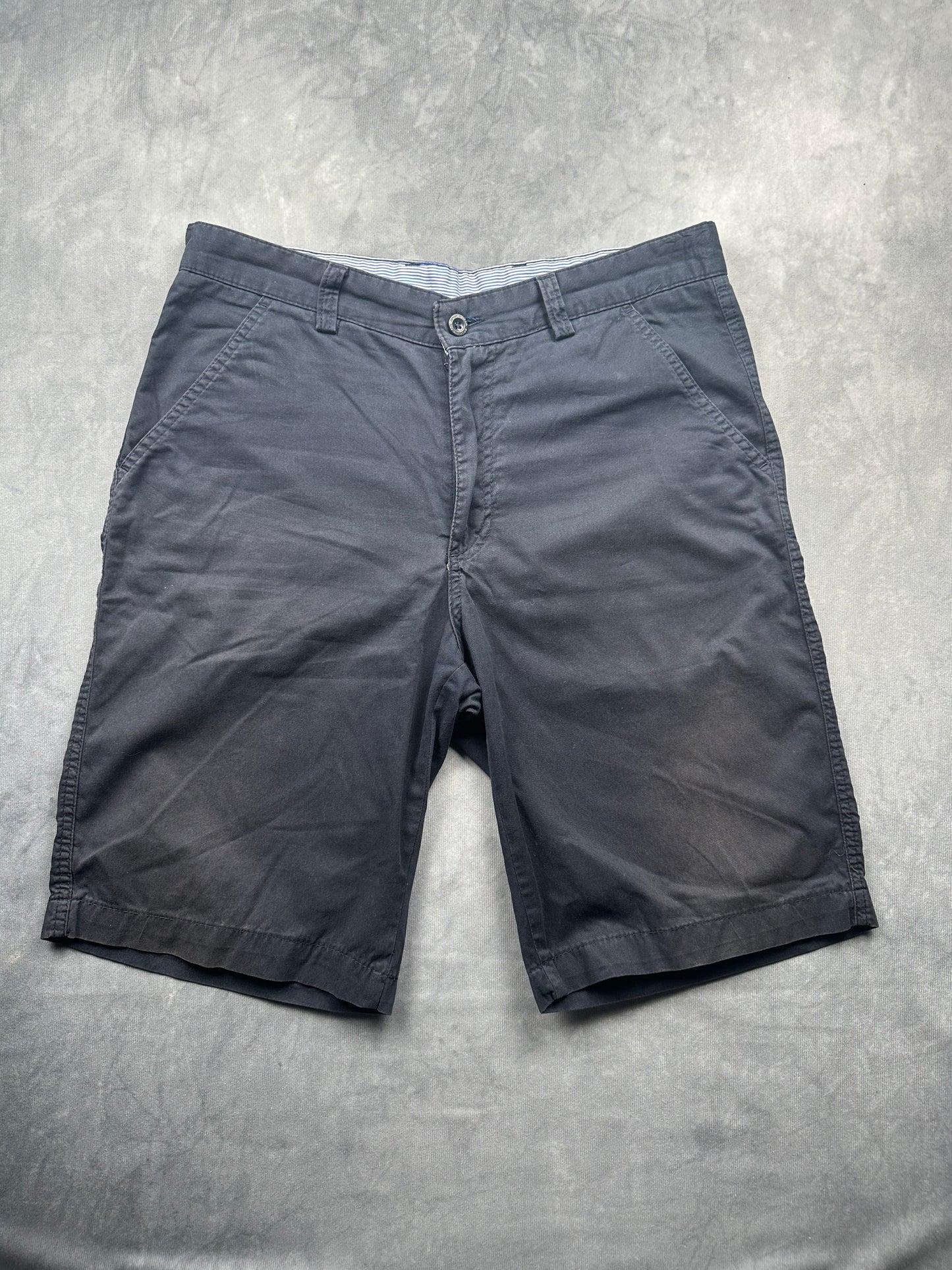 Tommy Hilfiger Herren Jeans Bermuda Shorts Gr. 33 Blau Kurze Hose Relaxed