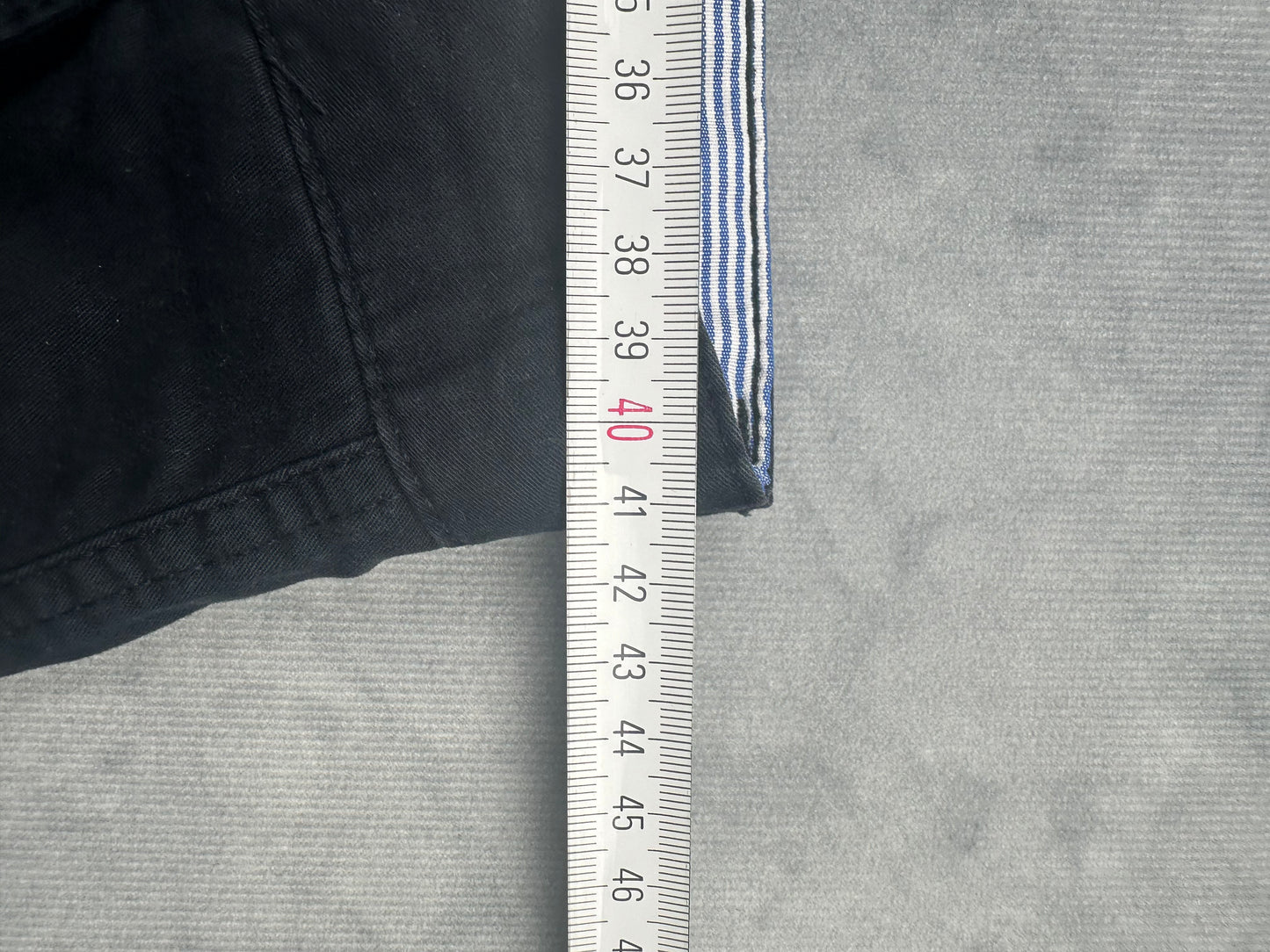 Tommy Hilfiger Herren Jeans Bermuda Shorts Gr. 33 Blau Kurze Hose Relaxed