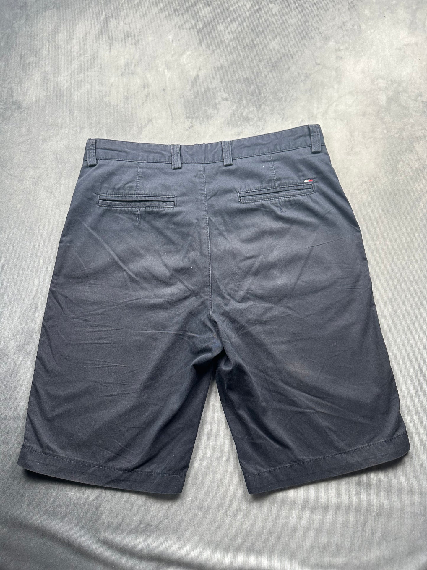 Tommy Hilfiger Herren Jeans Bermuda Shorts Gr. 33 Blau Kurze Hose Relaxed