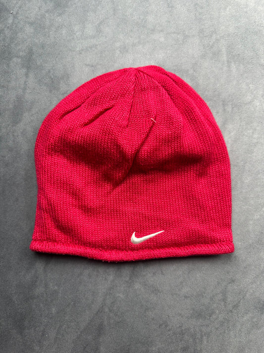 Nike Fleece Beanie Sportswear Wendemütze Winter Pink