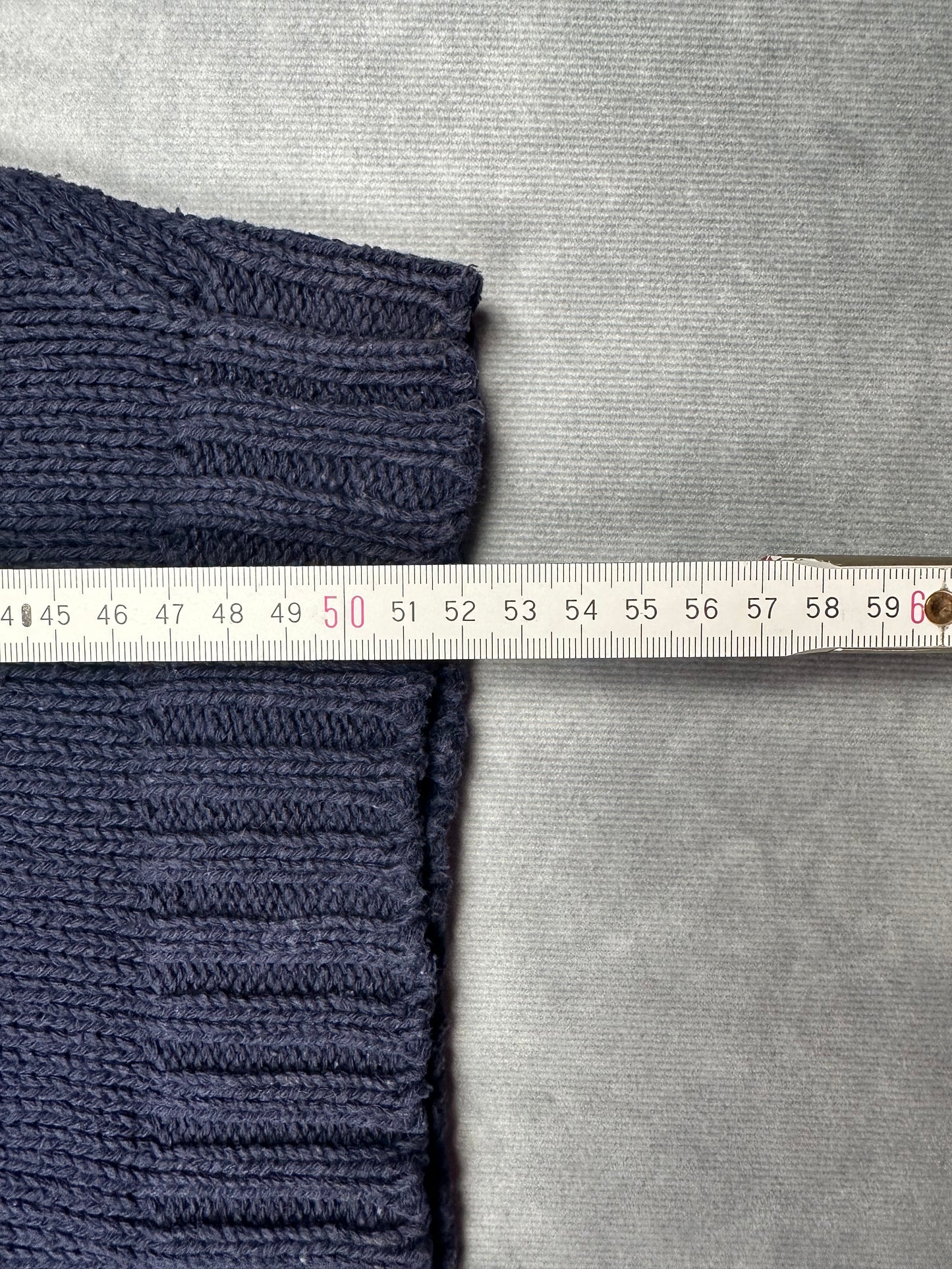 POLO Ralph Lauren Strick Pullunder Weste blau Kinder-Gr. M/L (150) Vintage