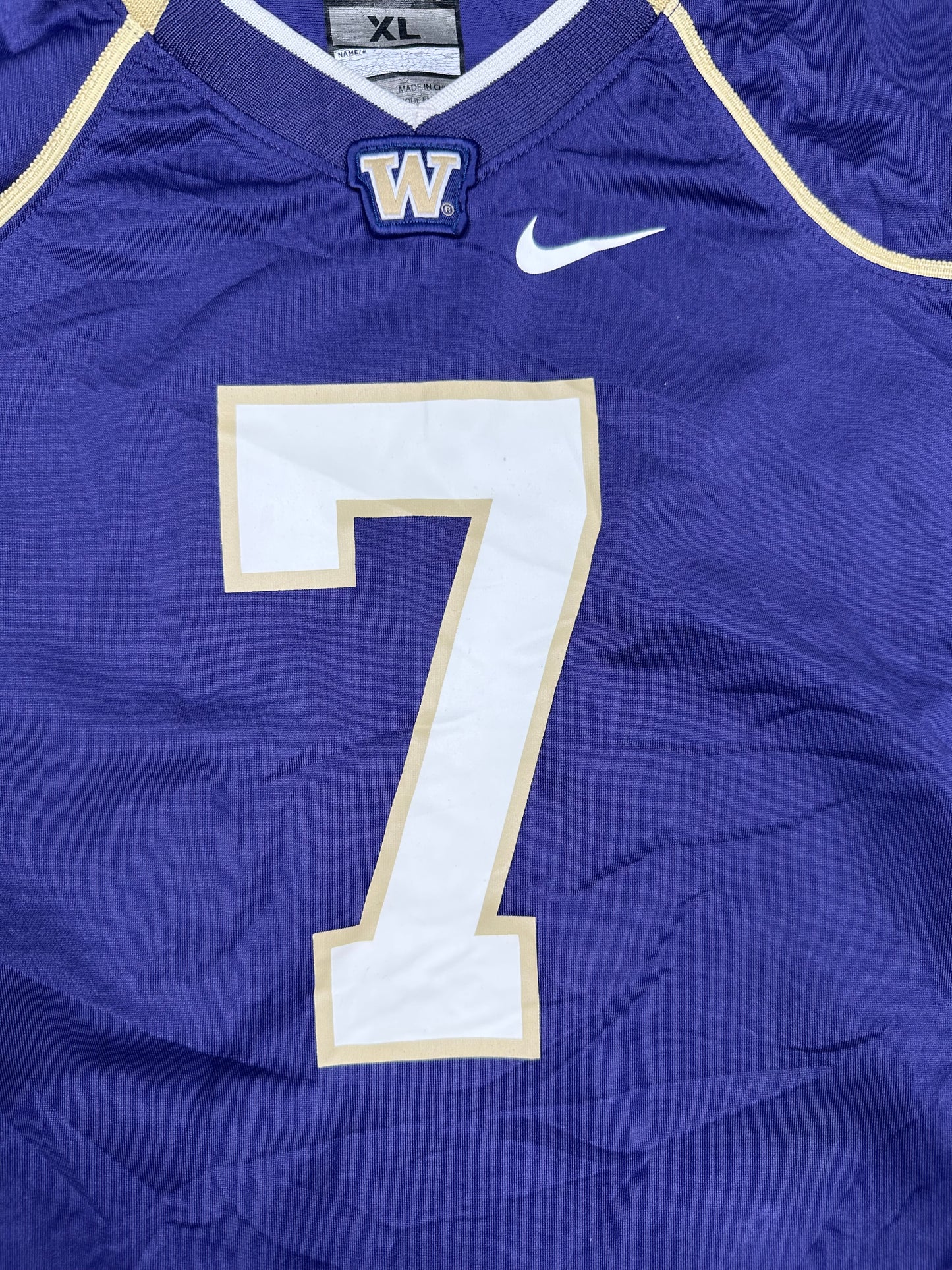 Nike University of Washington Huskies Jersey #7 Trikot Kinder Größe XL