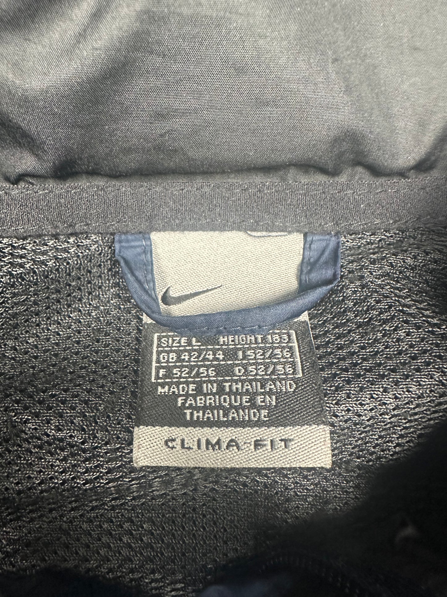 Nike Clima-Fit Regenjacke Trainingsjacke Sportjacke Gr. L Blau