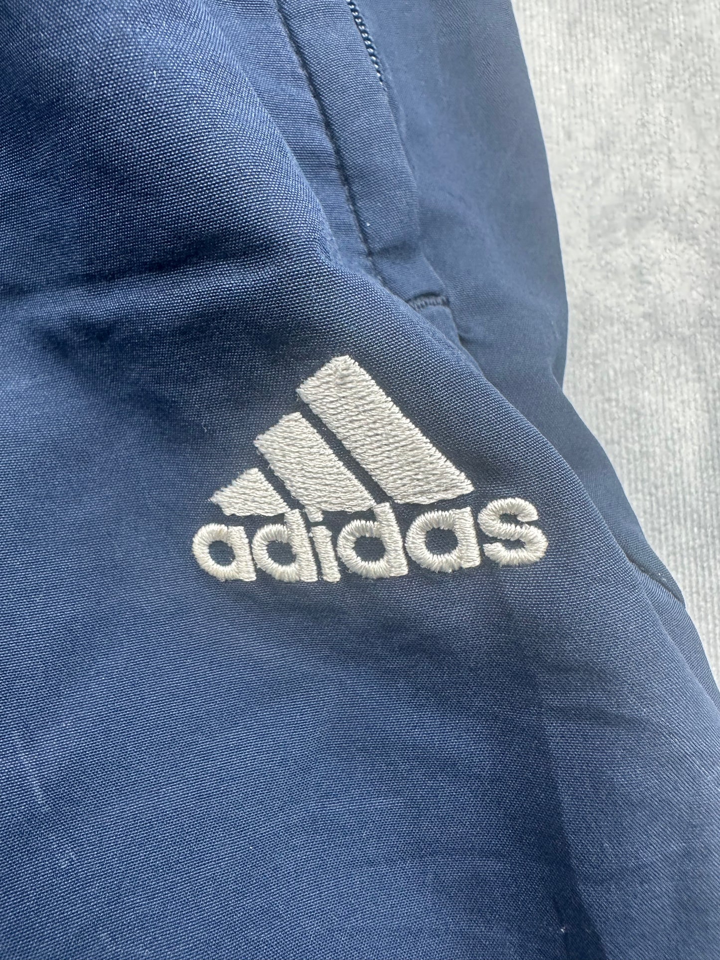 Adidas Track Pants / Jogginghose / Trainingshose Y2K Gr. XXL blau open Leg