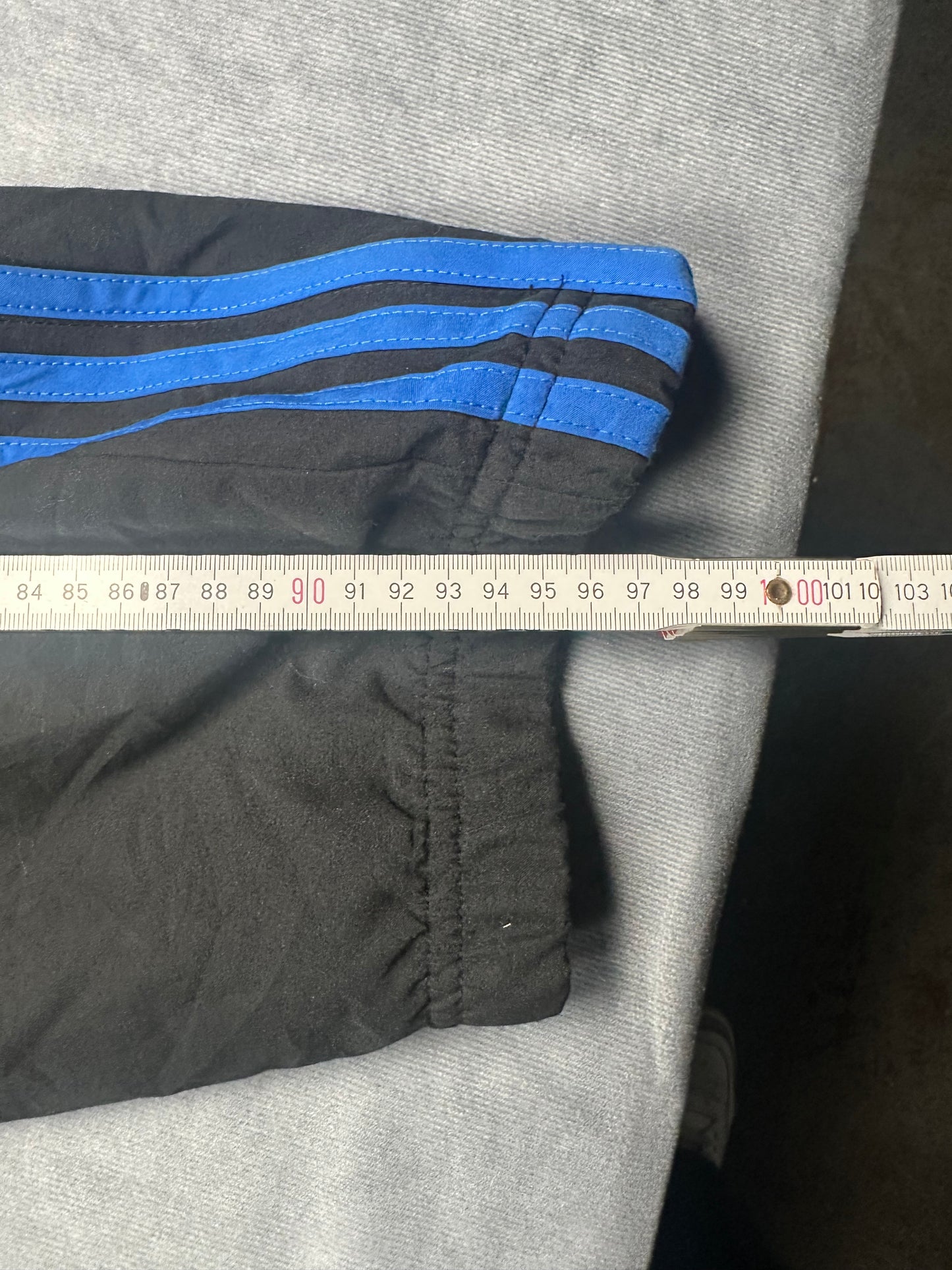 Adidas Track Pants / Jogginghose / Trainingshose Y2K Gr. XXL Schwarz Open Leg