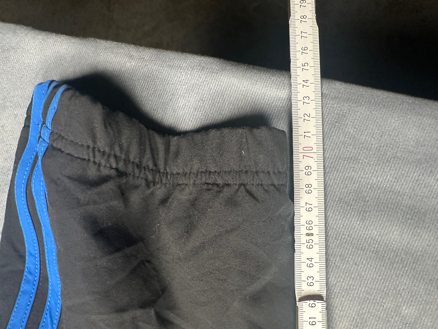 Adidas Track Pants / Jogginghose / Trainingshose Y2K Gr. XXL Schwarz Open Leg